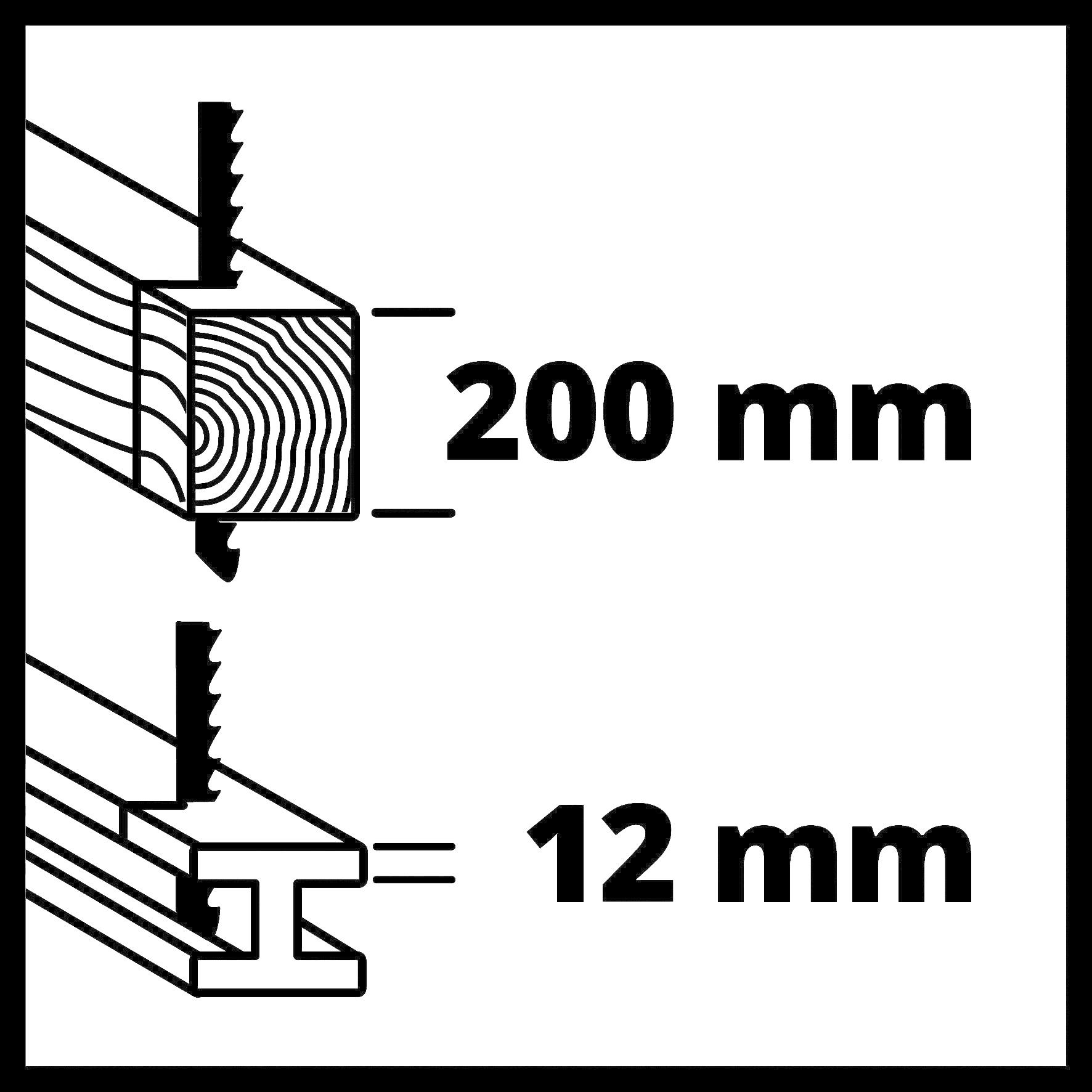 Einhell TP-AP 18/28 Li BL-Solo Accu Reciprozaag thumbnail 9