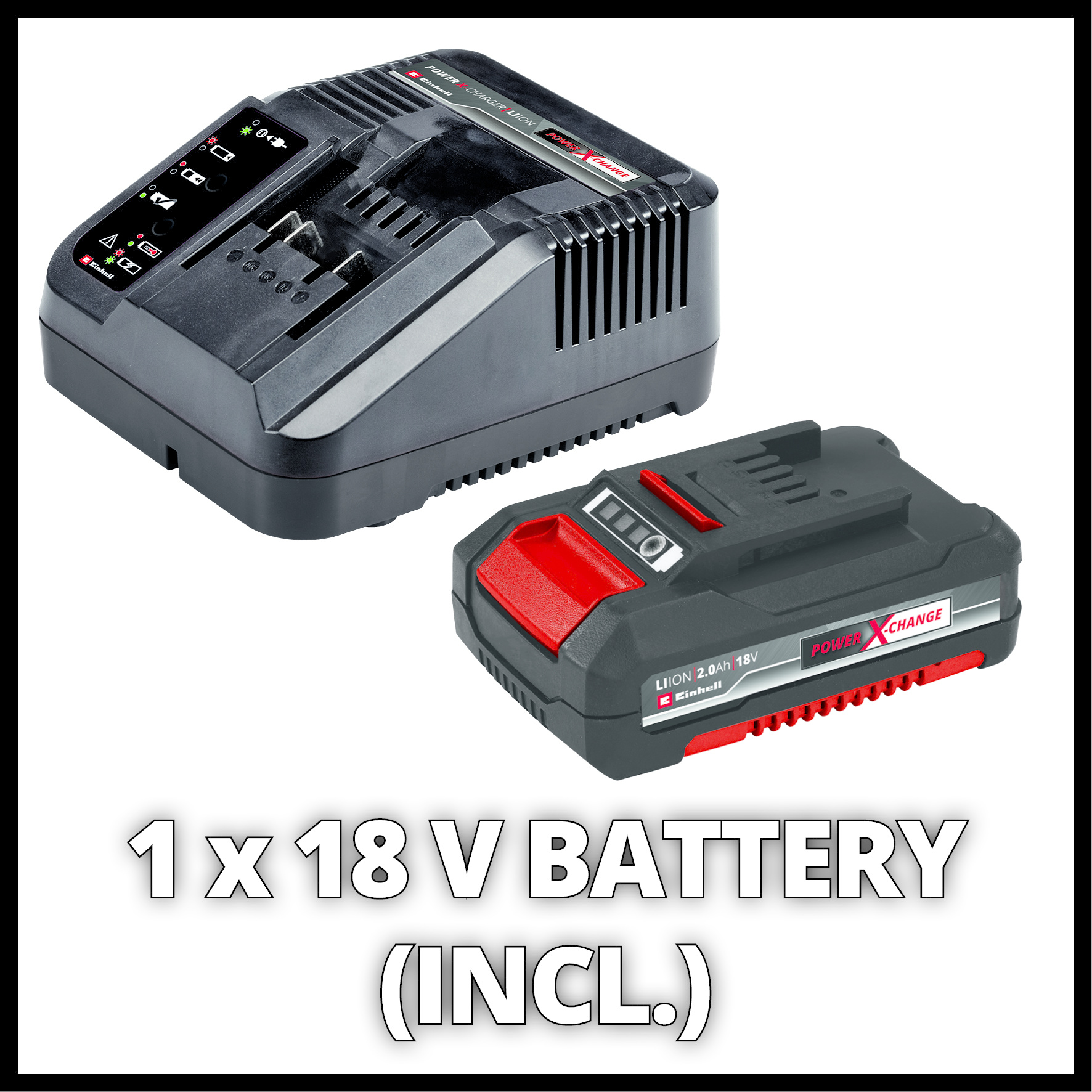 Einhell GE-CL 18 Li E Kit Accubladblazer 2,0 Ah Li-ion Accu thumbnail 10