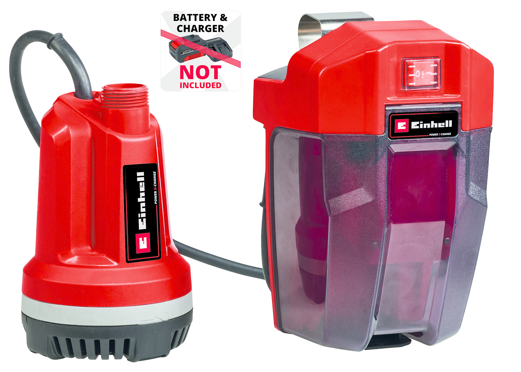 Einhell GE-PP 18 RB Li Solo Accu 2 in 1 Dompelpomp