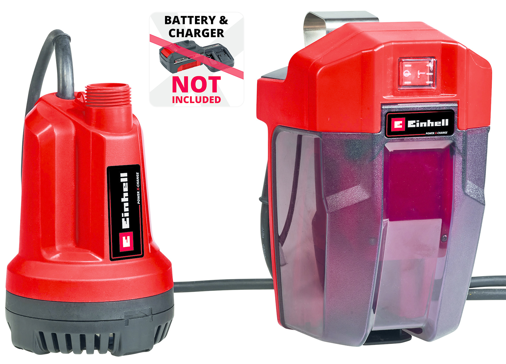 Einhell GE-SP 18 Li Solo Accu Dompelpomp - Detailed view of the product