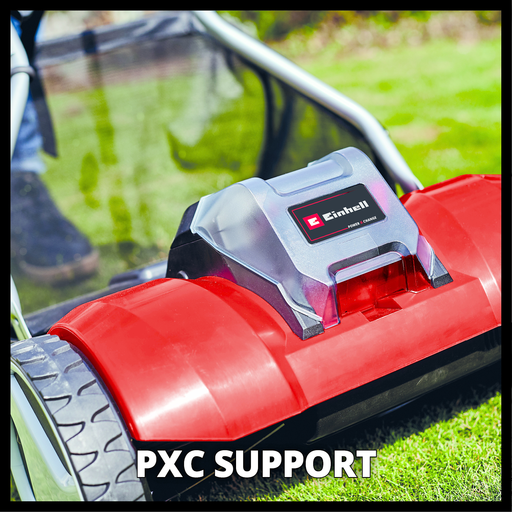 Einhell GE-HM 18/38 Li-Solo Accu Kooimesmaaier - Detailed view of the product