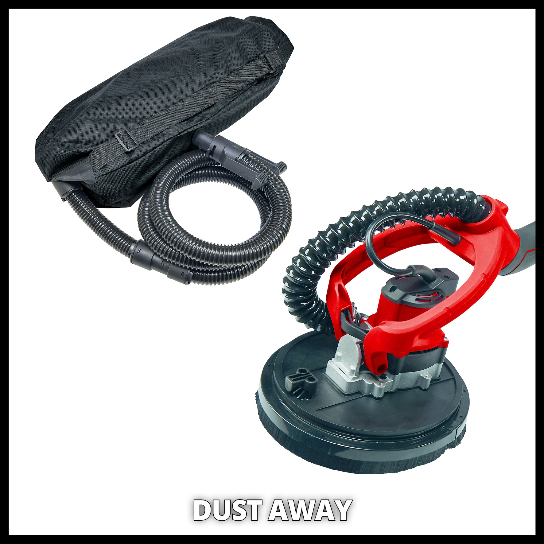 Einhell TP-DW 18/225 Li Accu-Wandschuurmachine SOLO thumbnail 7