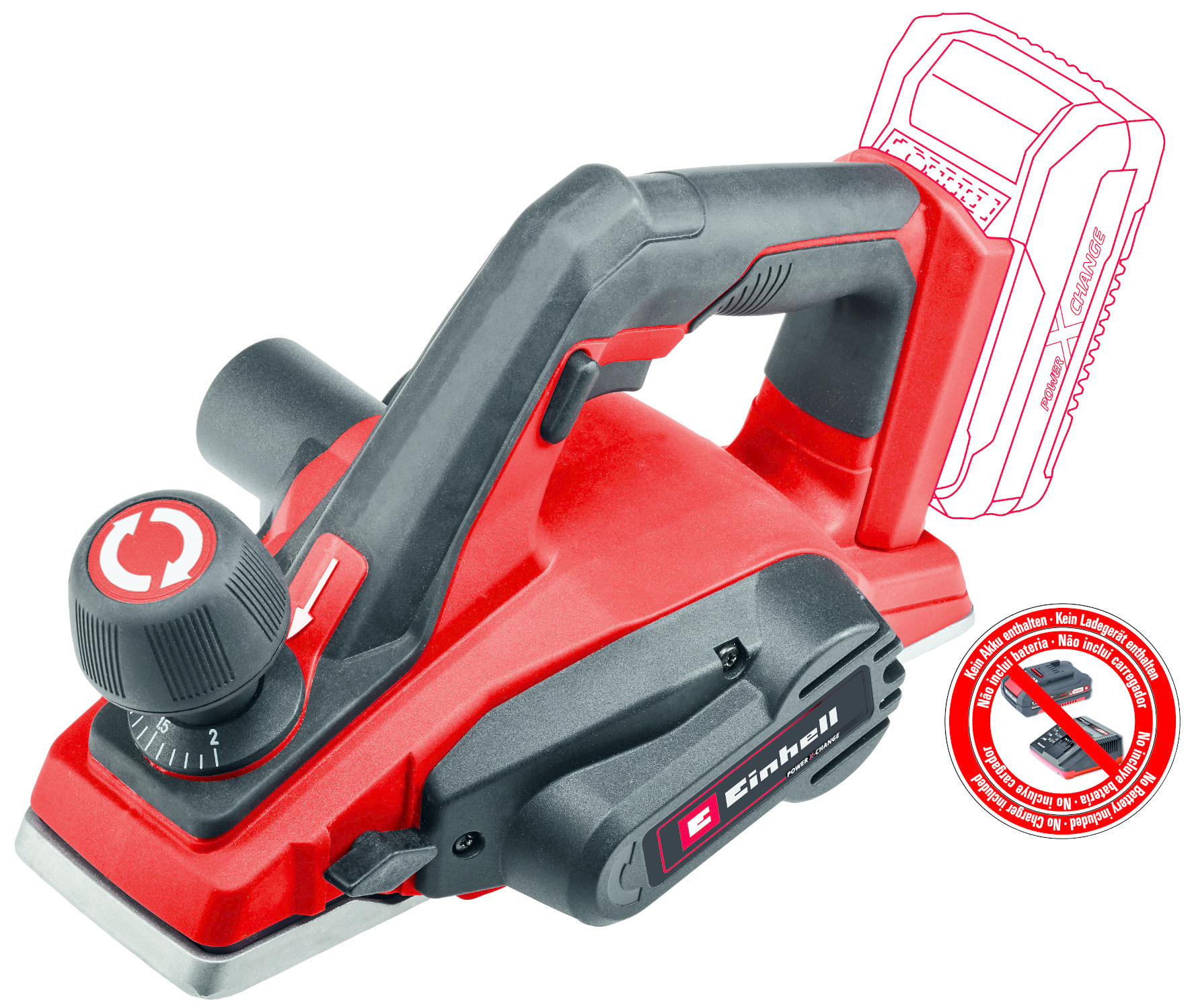 Einhell TE-PL 18/82 Li Solo Accu Schaafmachine