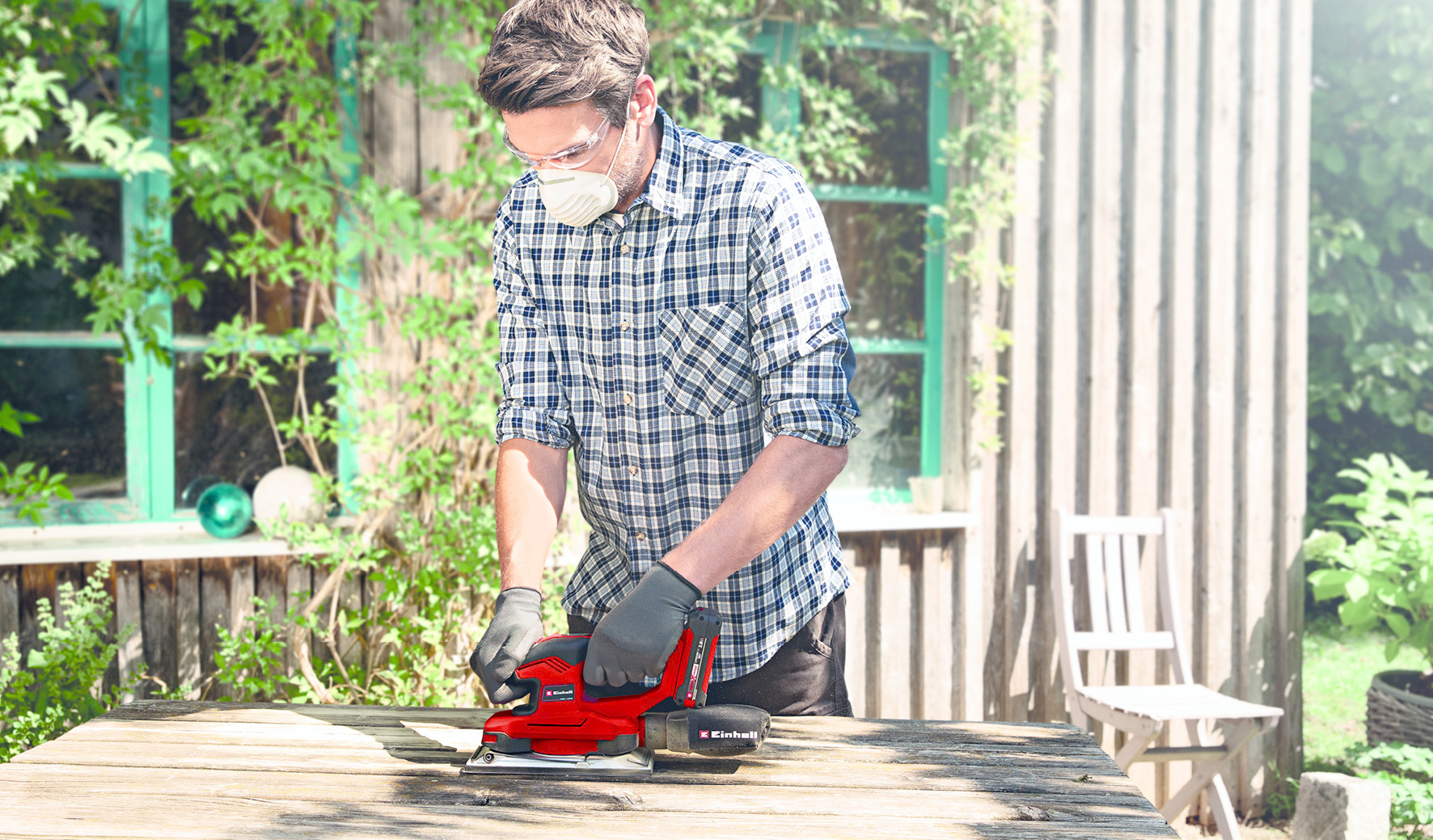 Einhell TE-OS 18/230 Li Solo Vlakschuurmachine thumbnail 11