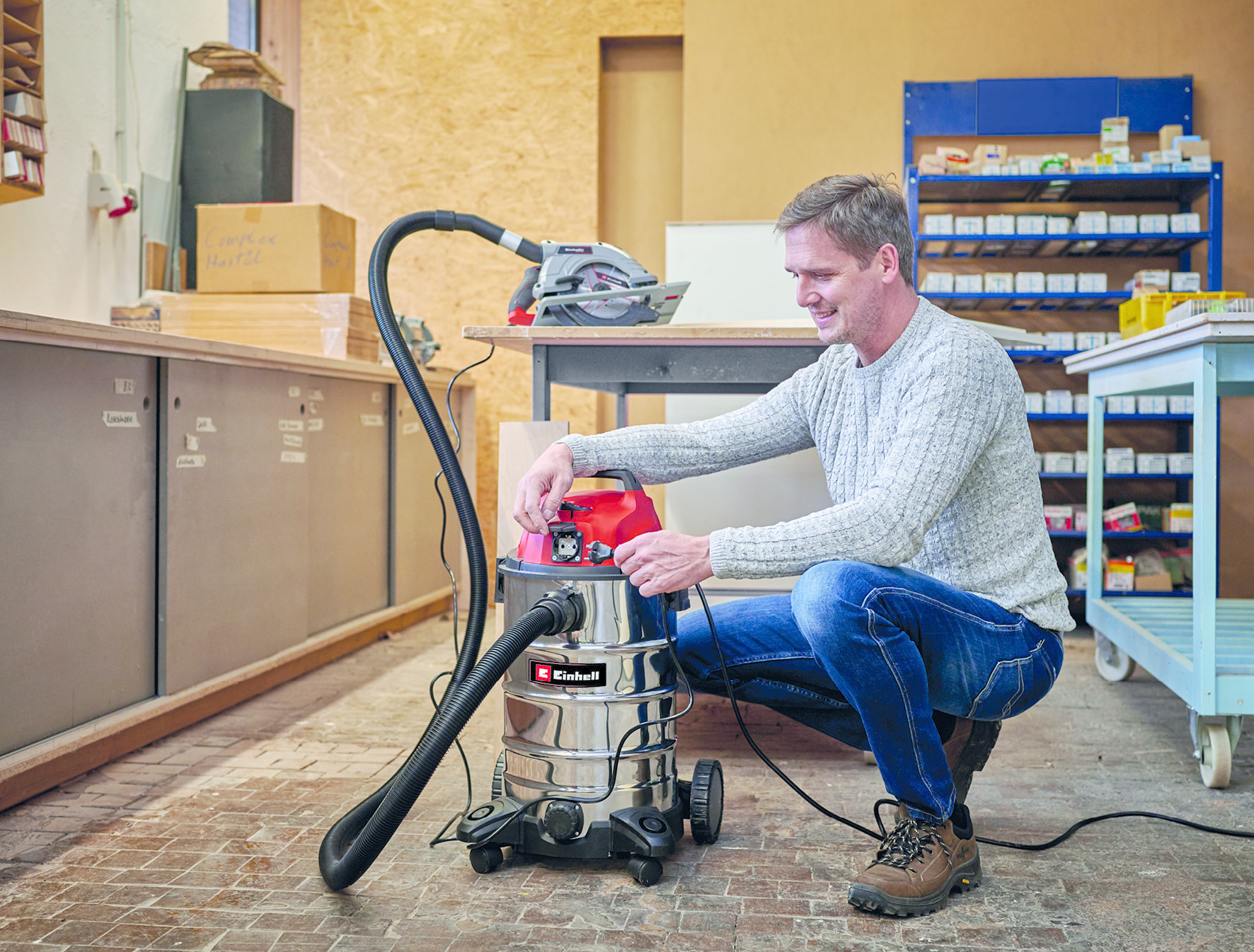 Einhell TC-VC 1930 SA nat-/ droogzuiger thumbnail 9