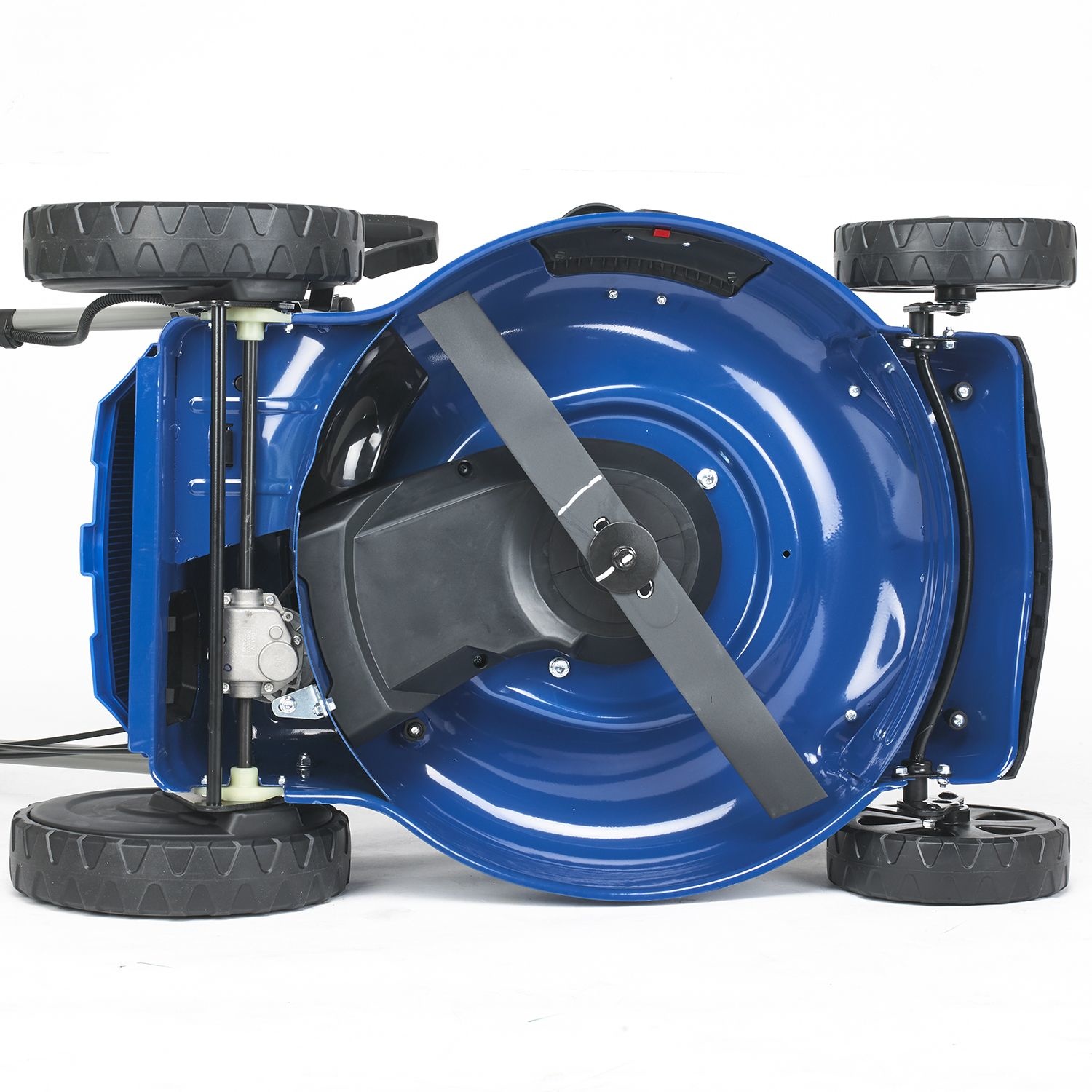 Hyundai Zelfrijdende Benzine Grasmaaier - 51cm met Elektrische Start - Detailed view of the product