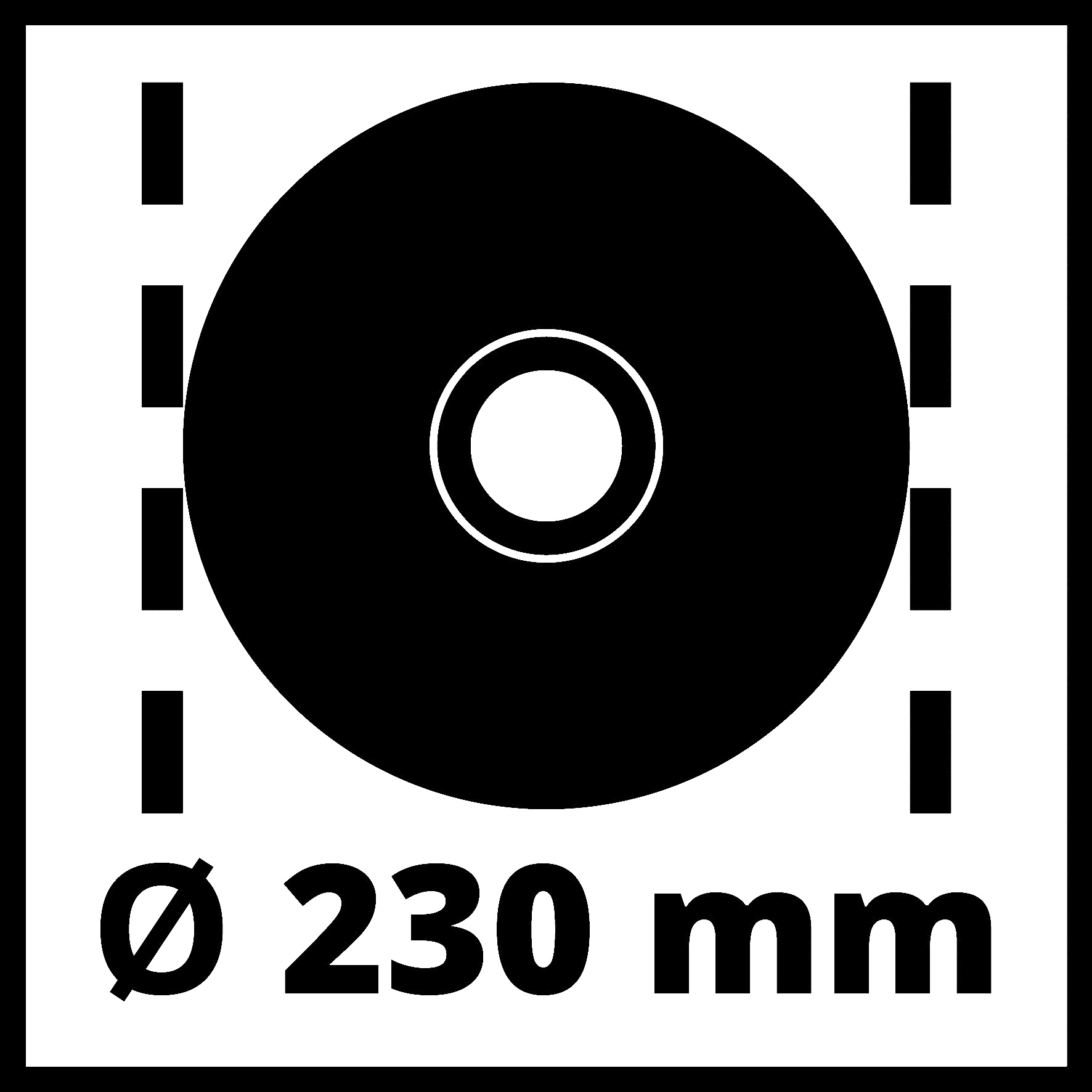 Einhell haakse slijper TE-AG 230 - 2350 Watt - Detailed view of the product