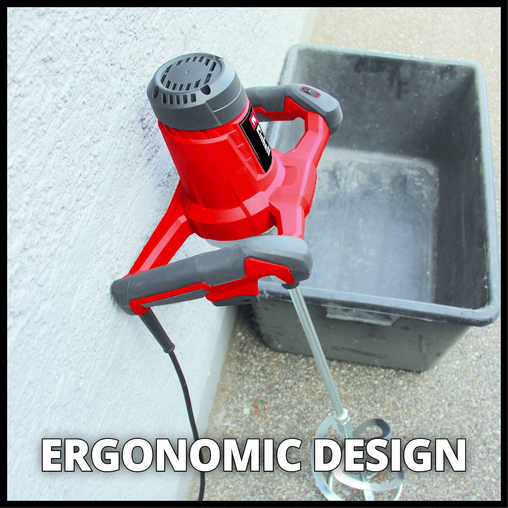 Einhell TE-MX 1600-2 E Verf- en mortelmenger - Detailed view of the product