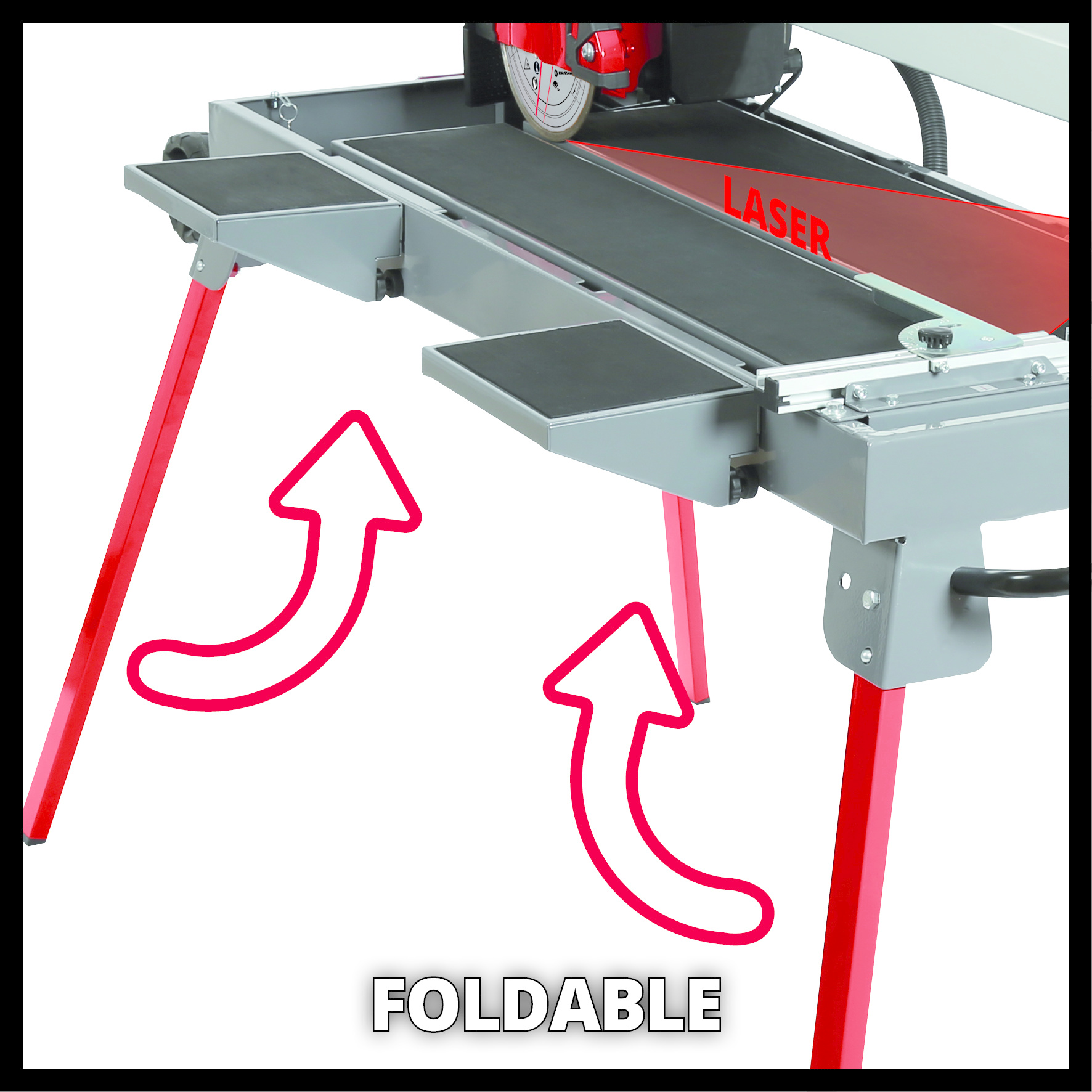 Einhell TE-TC 920 UL Radiaaltegelsnijmachine - Detailed view of the product