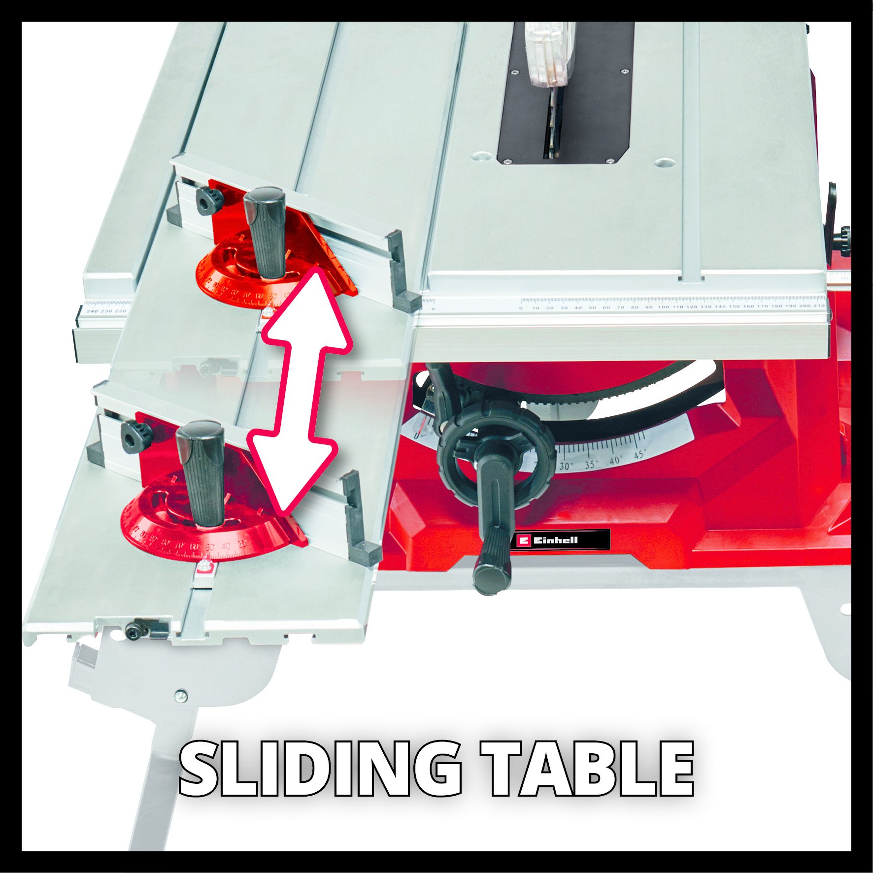 Einhell TE-CC 250 UF Formaatcirkelzaag 2000 Watt - Detailed view of the product