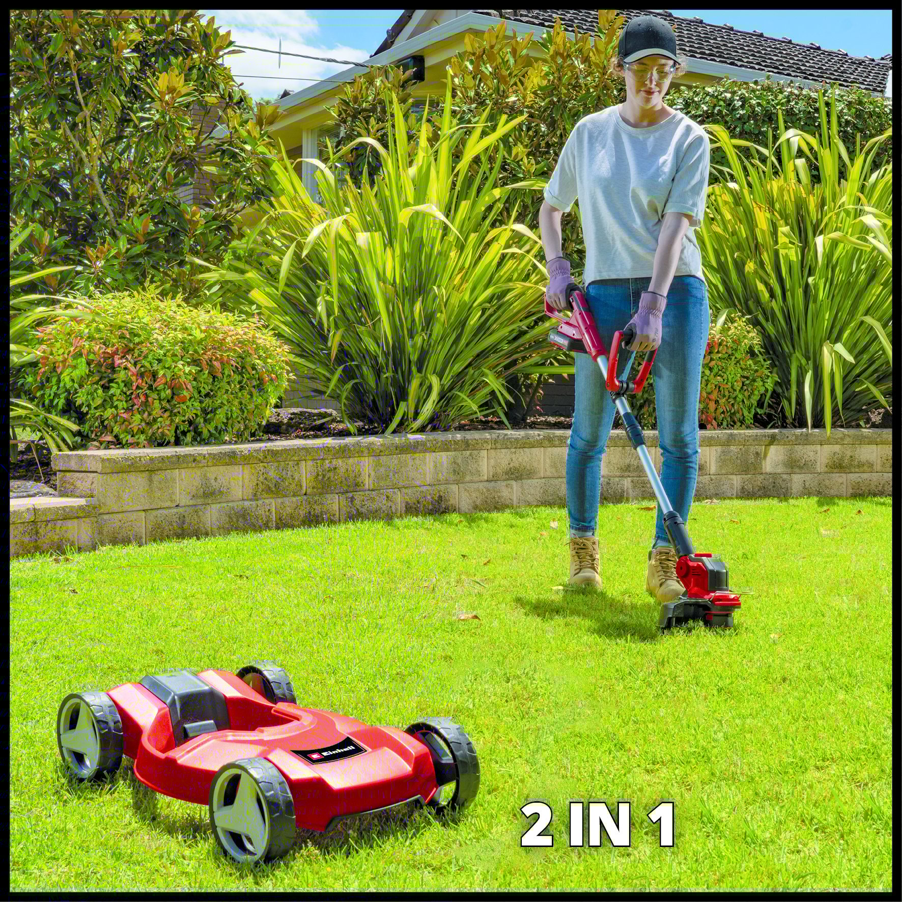 Einhell Accu Grastrimmer GE-CT 18/28 Li TC Solo - Detailed view of the product