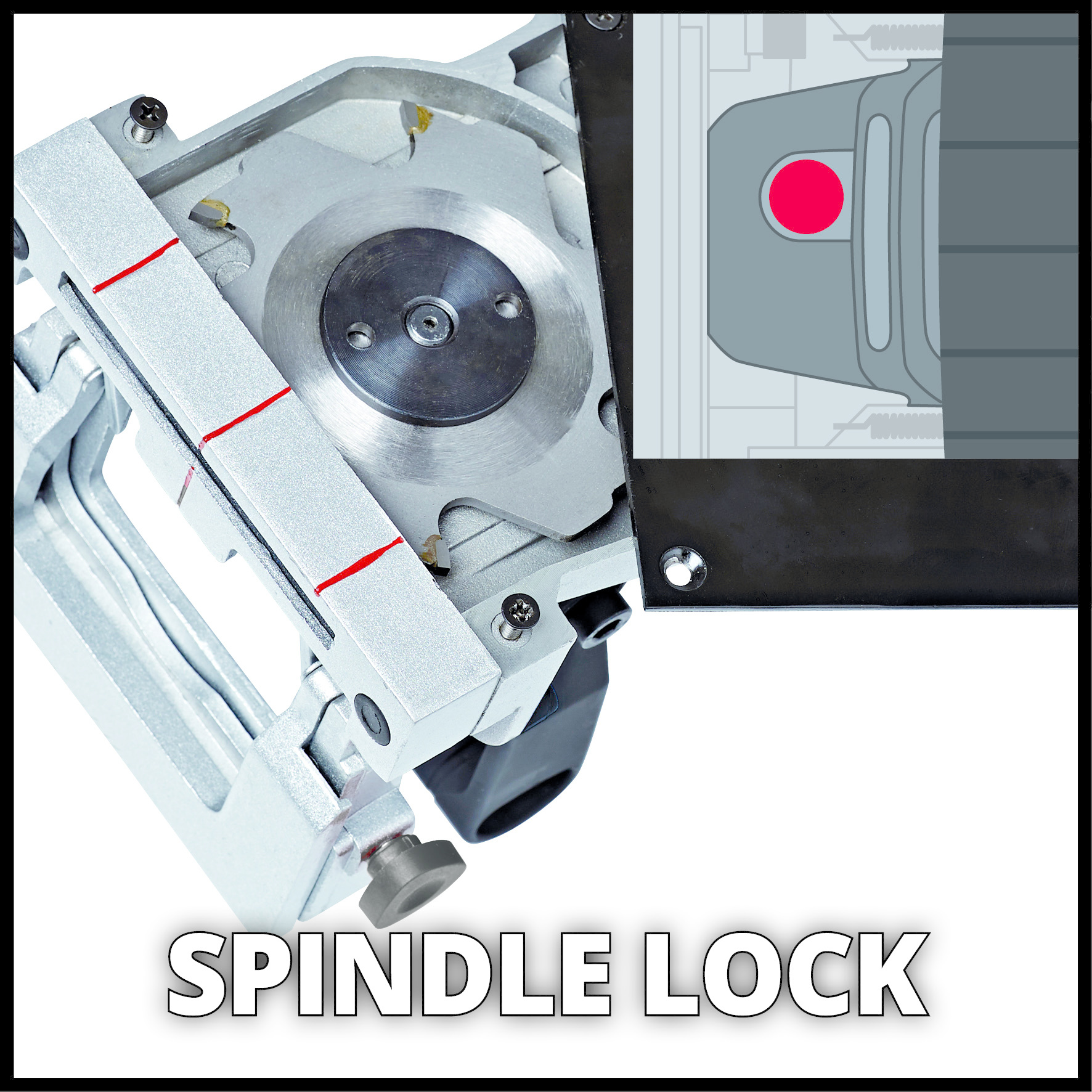 Einhell TC-BJ 900 lamellendeuvelfrees - Detailed view of the product