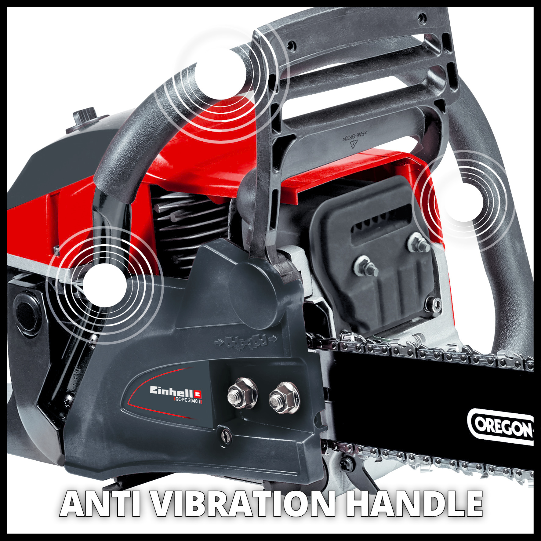 Einhell Gereedschap Benzine Kettingzaag 40 cm - Detailed view of the product