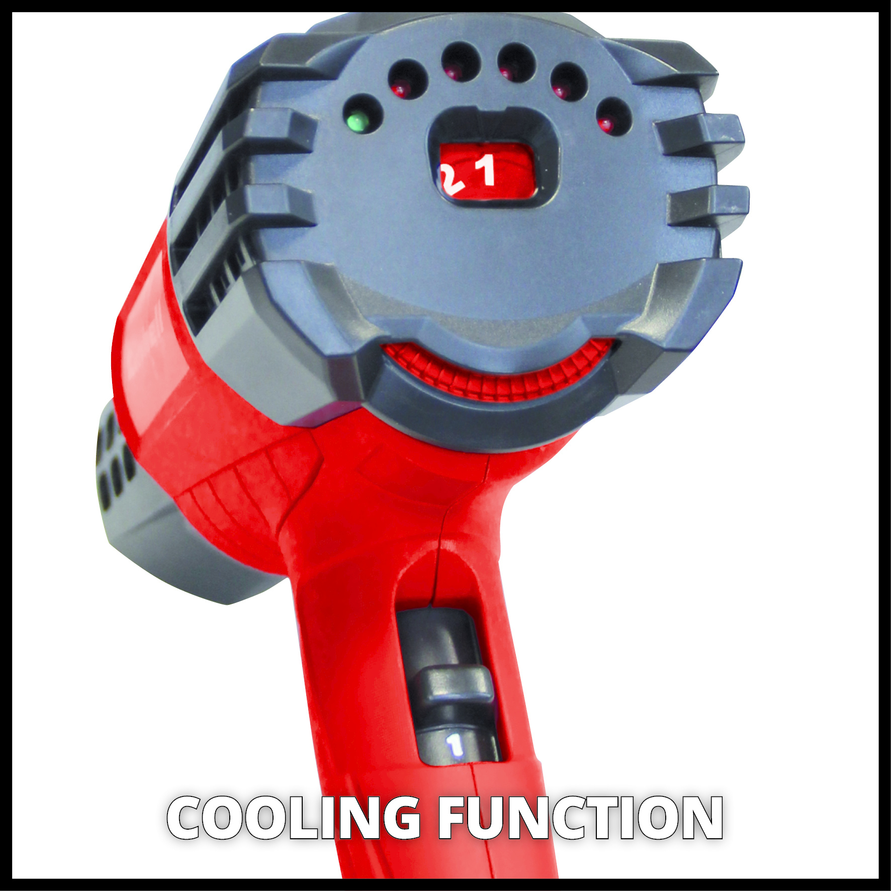 Einhell TE-HA 2000 E Heteluchtpistool - Detailed view of the product