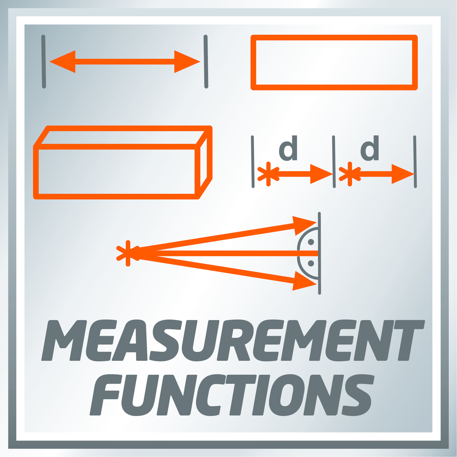 Einhell TE-LD 60 Afstandmeter - Detailed view of the product