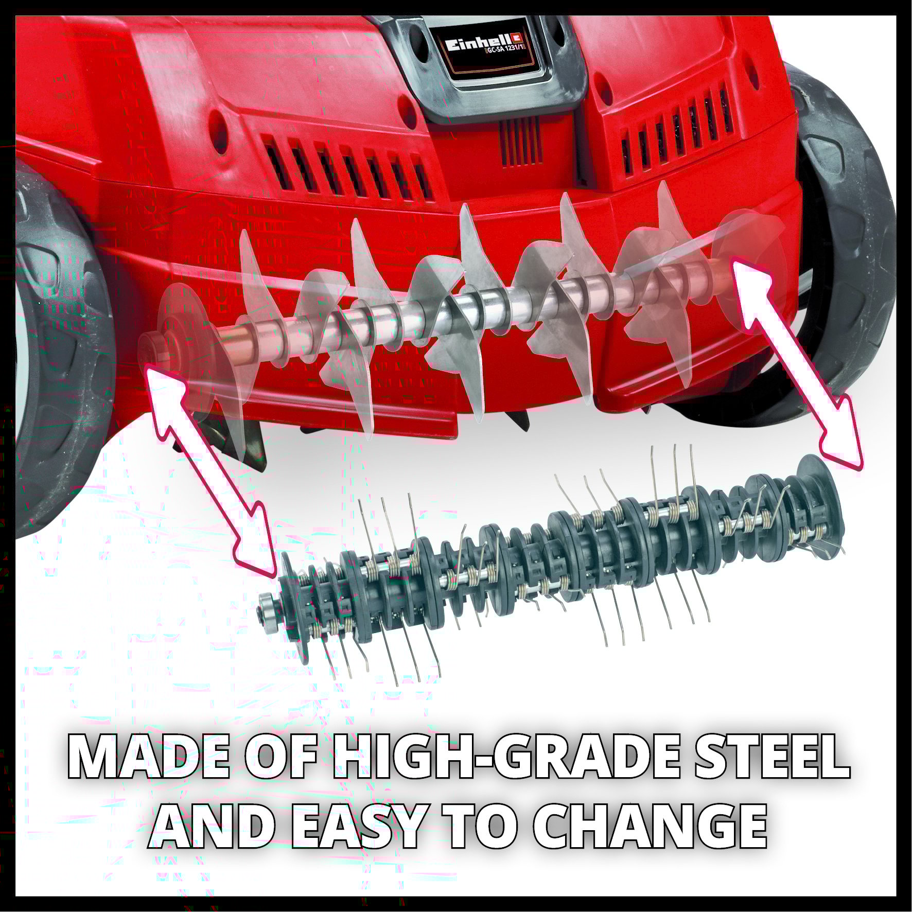 Einhell GC-SA 1231/1 Verticuteermachine&Beluchter - Detailed view of the product