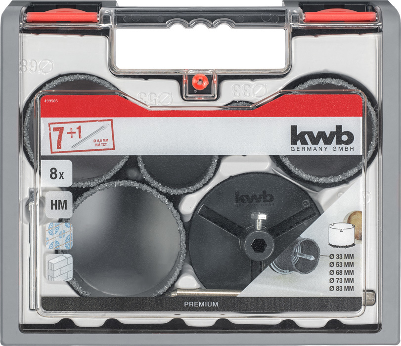 KWB Gatenzaagset, HM 8-delig thumbnail 5