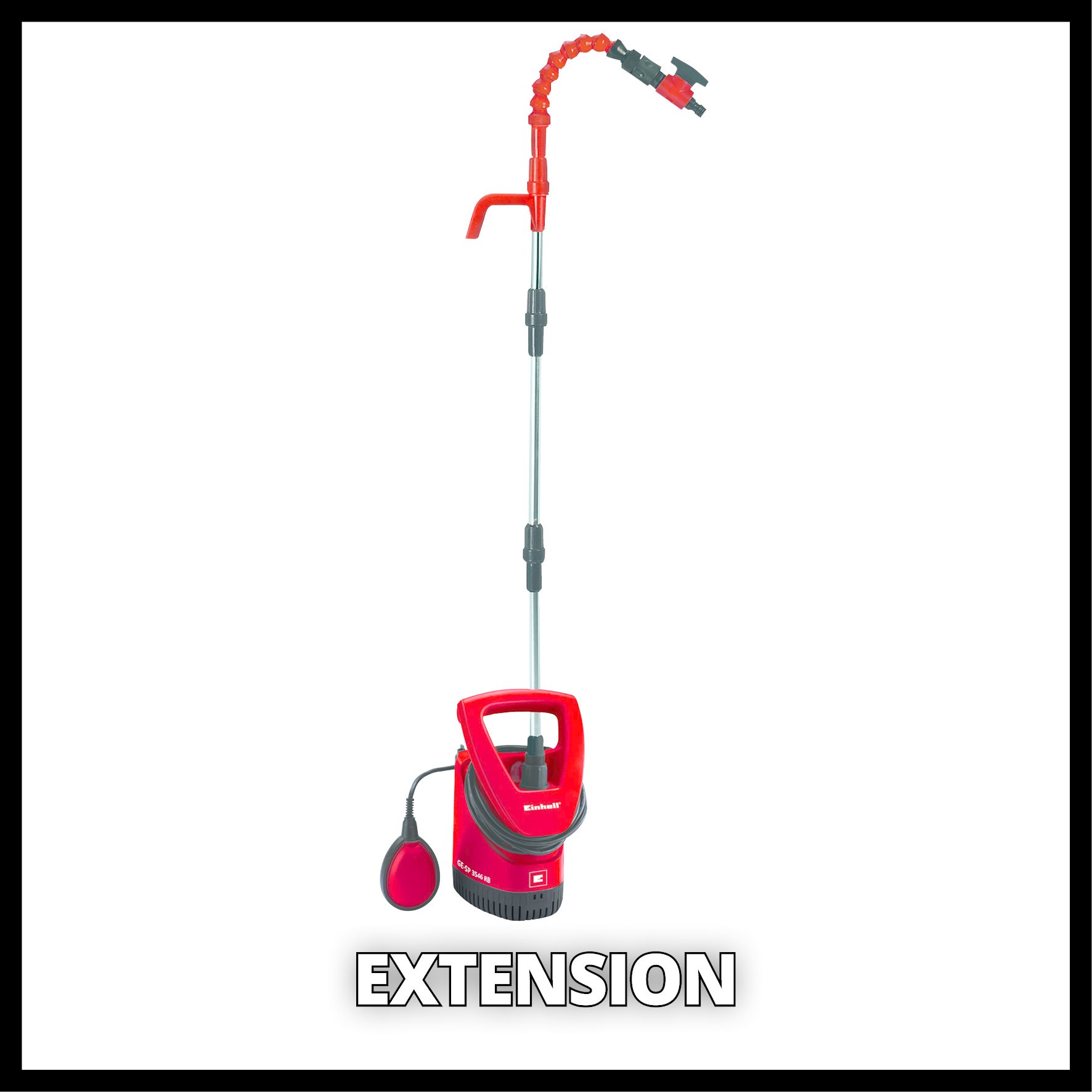 Einhell GE-SP 3546 RB Regentonpomp - Detailed view of the product