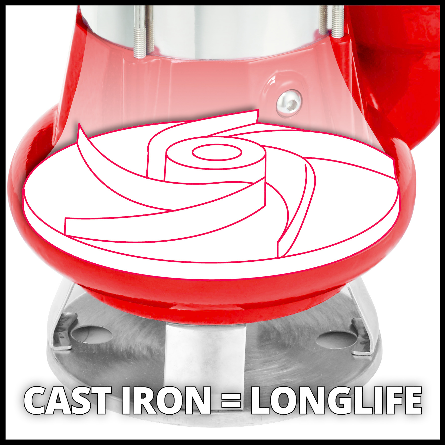 Einhell GC-DP 1340 G Vuilwaterpomp - Detailed view of the product