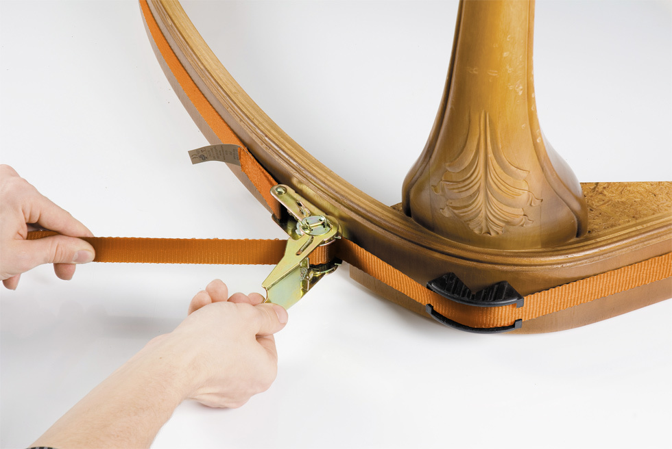 KWB Spanband met Ratel en 4 Hoekspanklauwen - Detailed view of the product