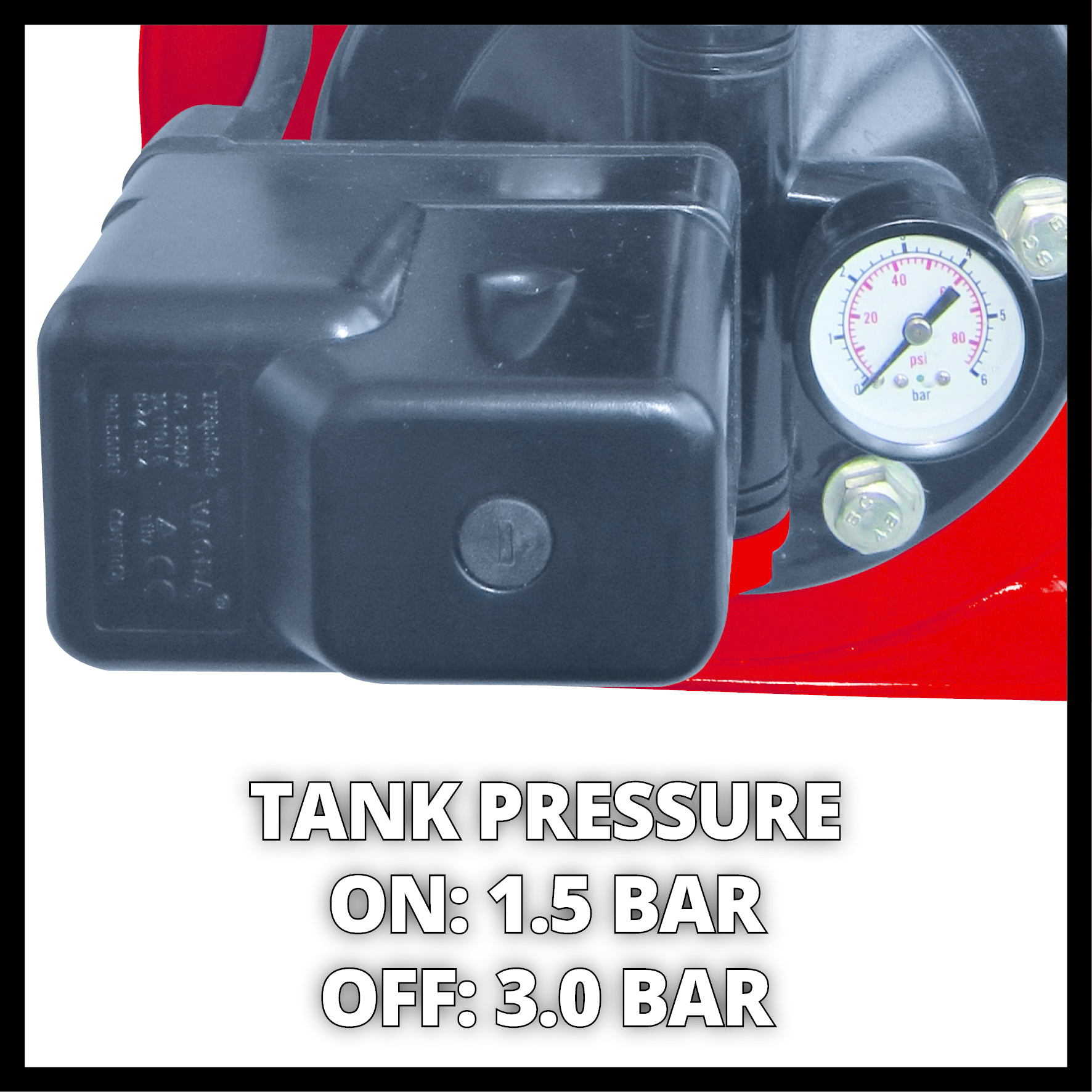 Einhell hydrofoorpomp GC-WW 6538 SET - Detailed view of the product