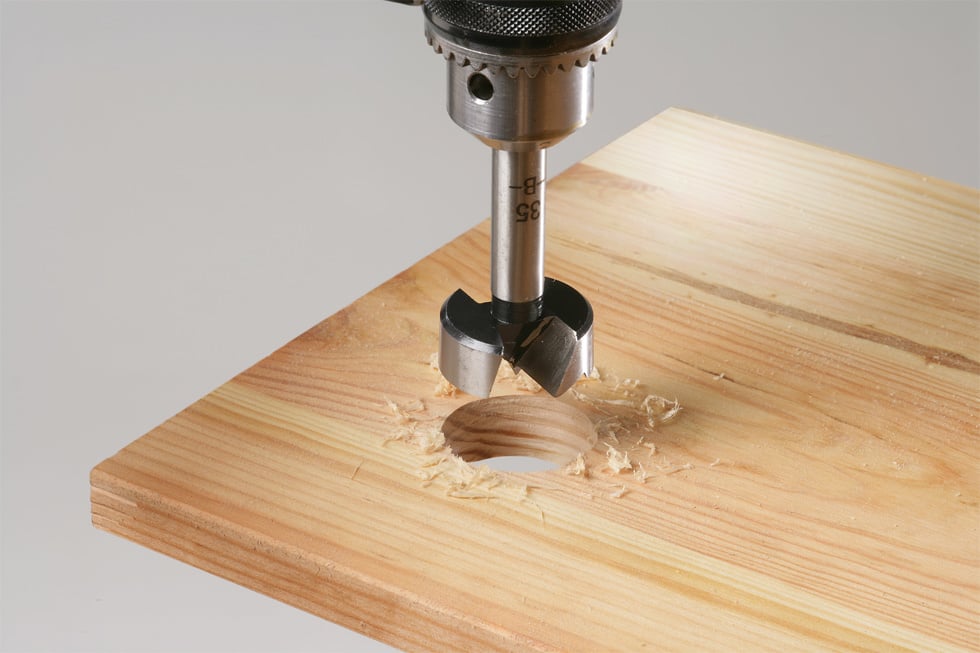 KWB Forstnerborenset 5-delig– 15 t/m 35 mm – Voor Vlakke Bodemgaten in Hout - Detailed view of the product