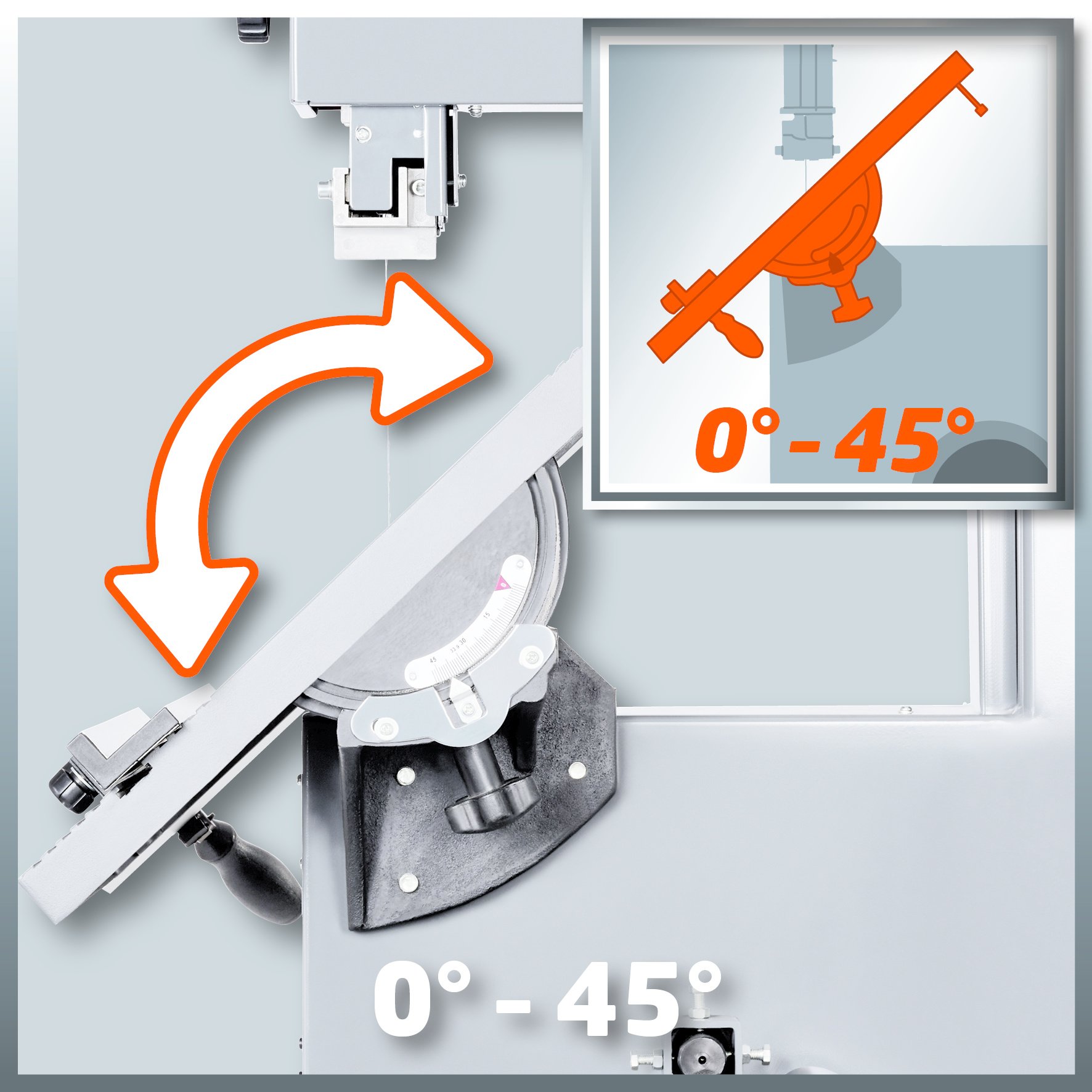 Einhell lintzaag TC-SB 305 U - Detailed view of the product