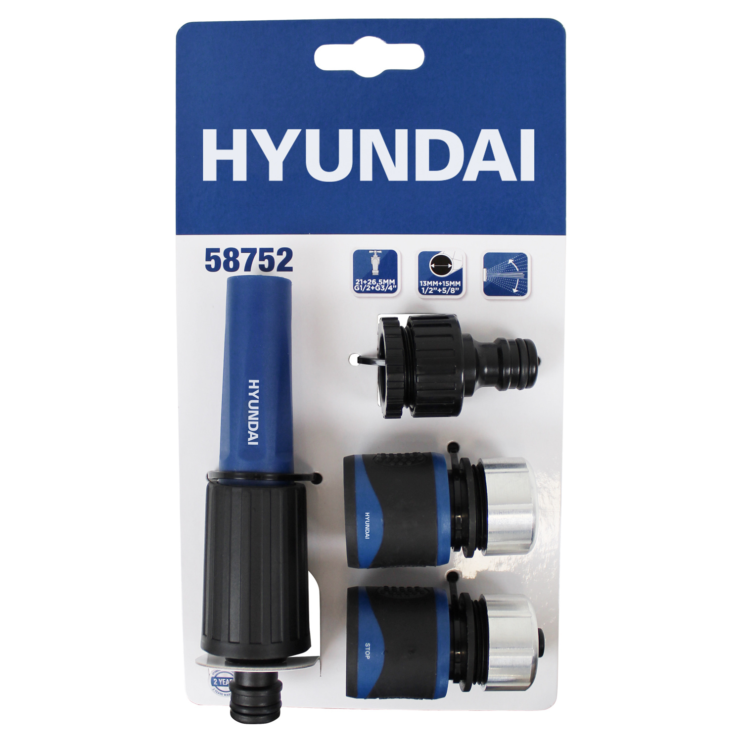 Hyundai Sproeiset 4-Delig - 58752 - Detailed view of the product