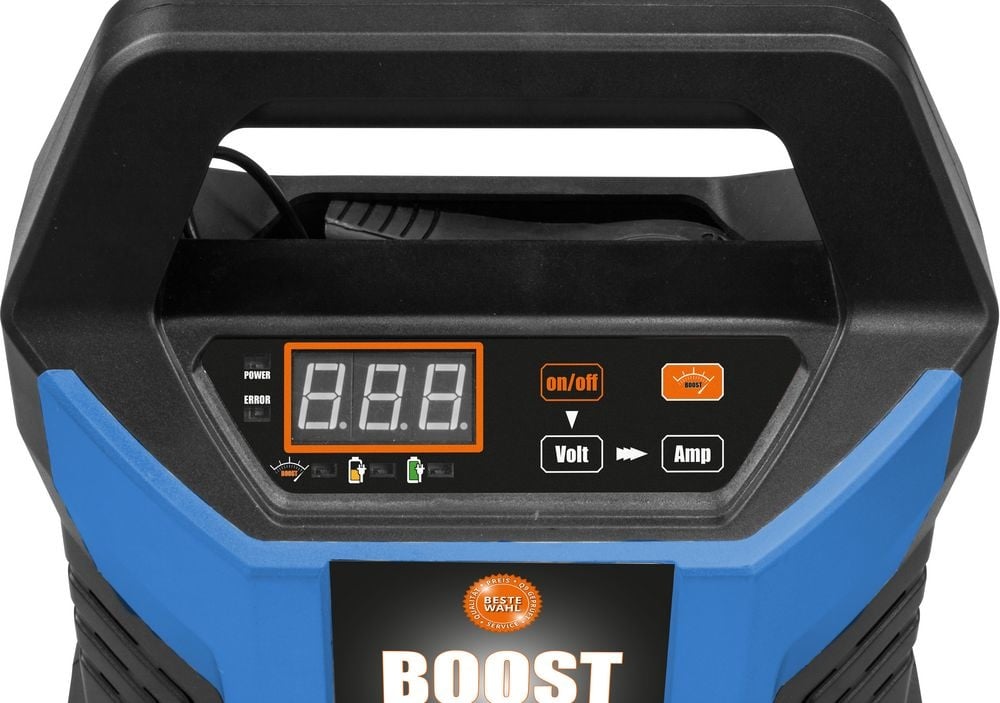 Güde GAB 12V Acculader 2-400 Ah + Boost – Inverter – 6-Staps – Druppelladen - Detailed view of the product