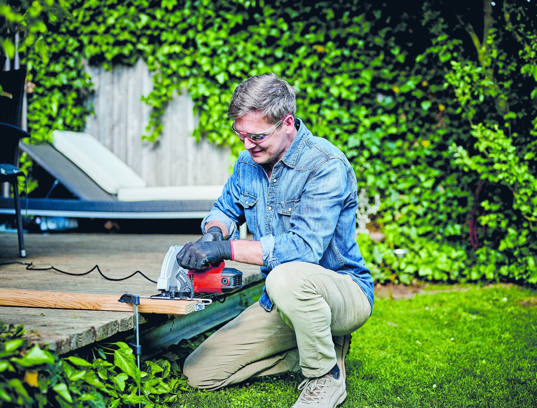 Einhell TC-CS 1410 Handcirkelzaag– 1410W – 190mm – 67mm Zaagdiepte – Inclusief Zaagblad - Detailed view of the product