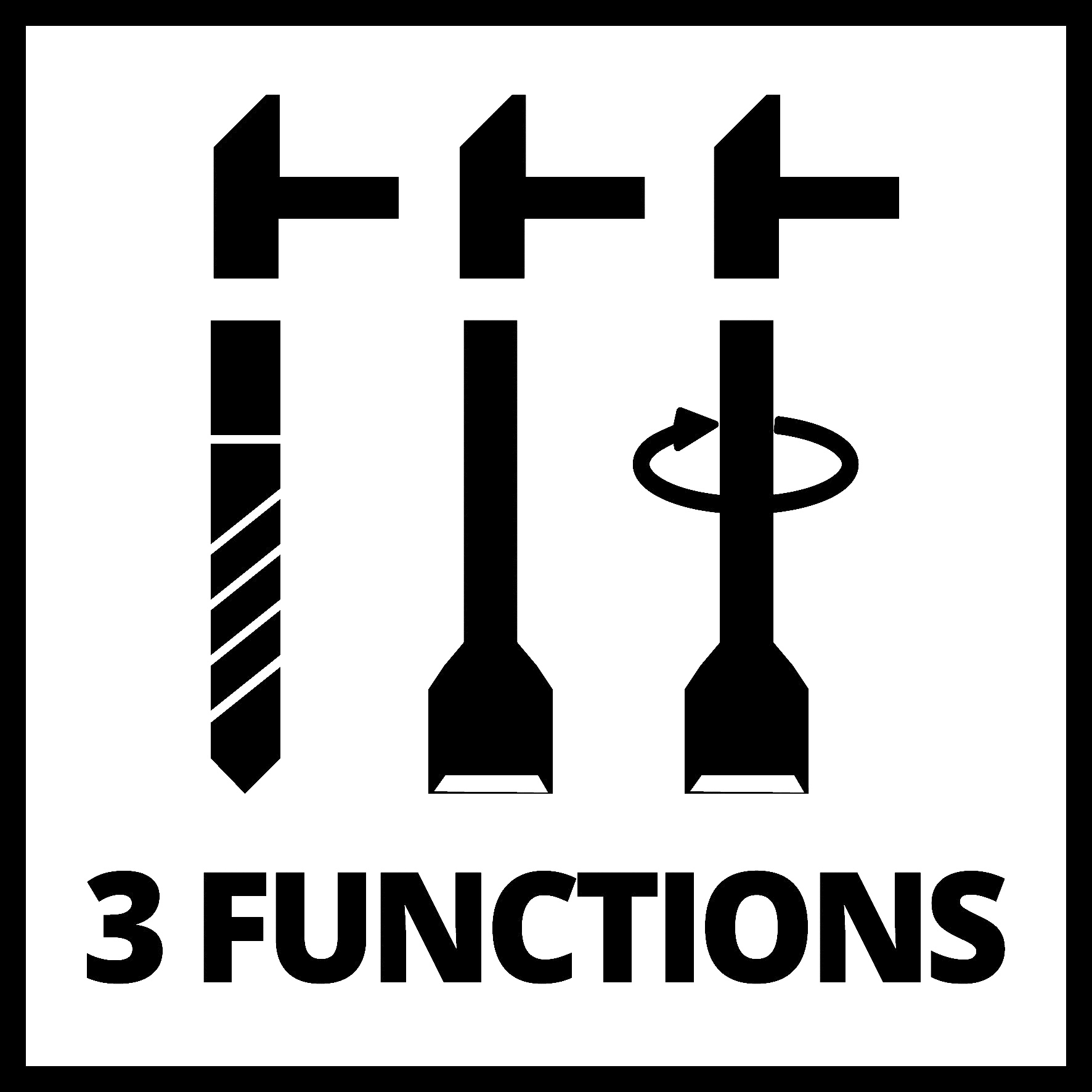 Einhell TE-RH 40 3F Boorhamer– 1050W – 10 J – SDS-MAX – Inclusief Beitels&Koffer - Detailed view of the product