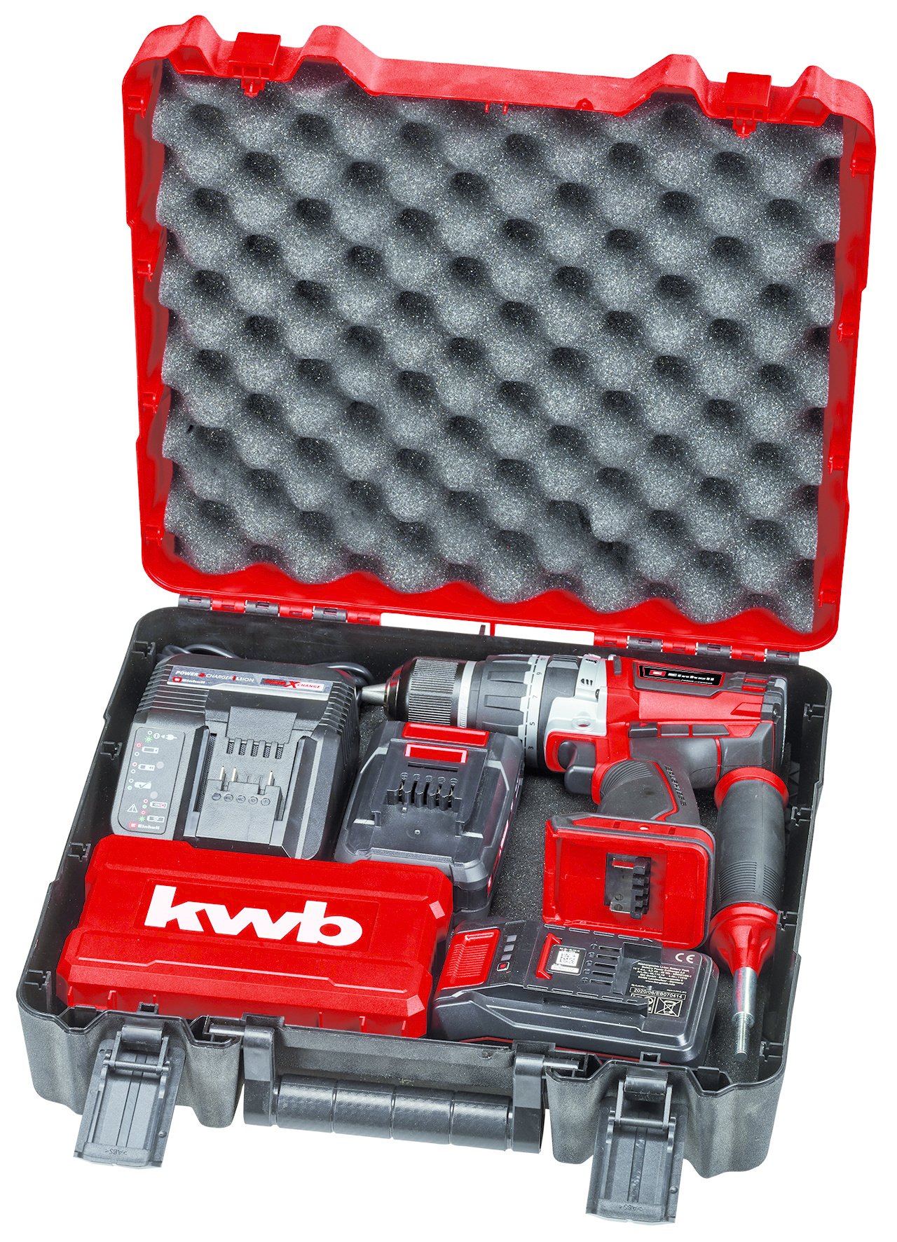 Einhell TP-CD 18/60 Li-i BL Kit Accu klopboor-/Schroefmachine + Bitset - Detailed view of the product