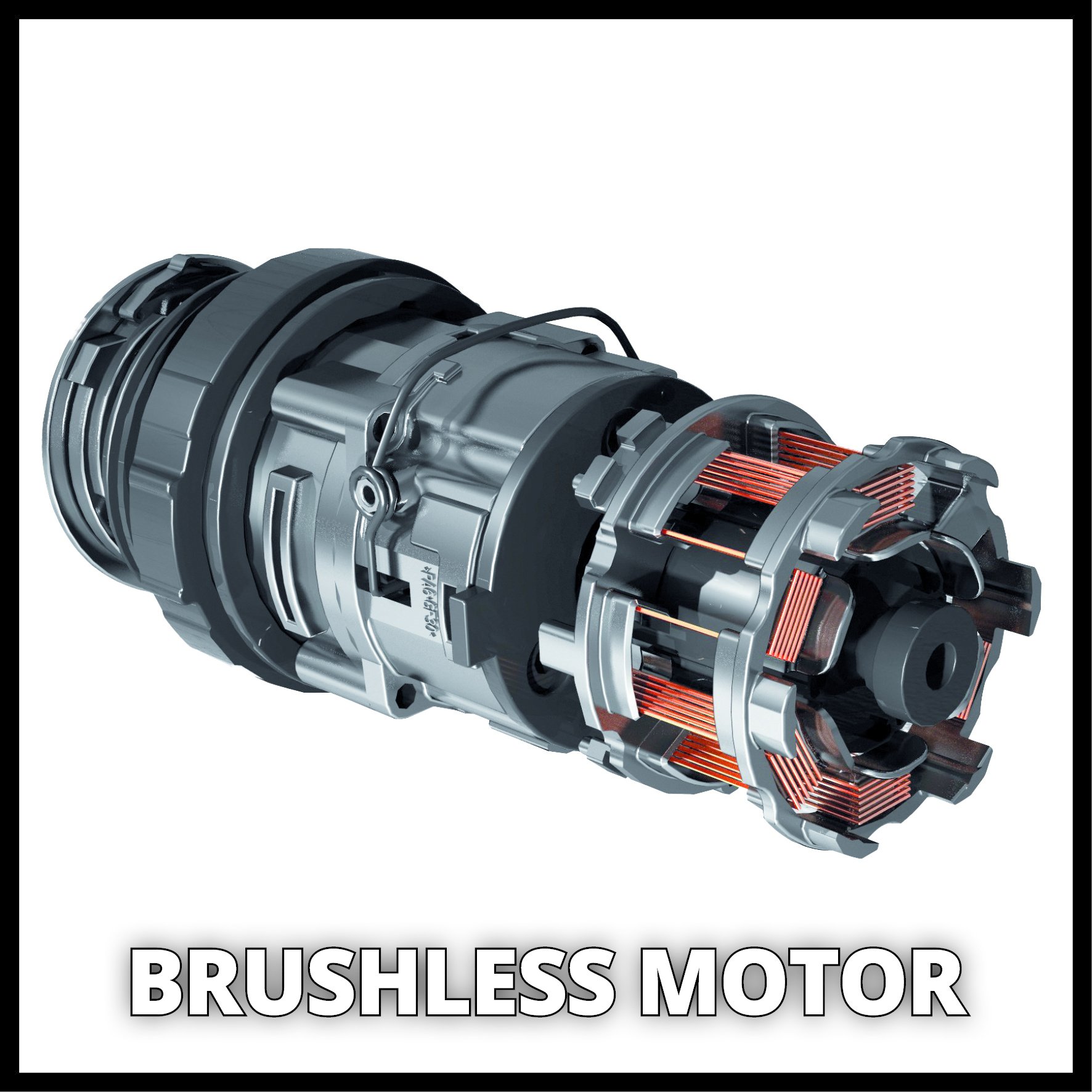 Einhell AXXIO 36/230 Q BL Li Solo Accu Haakse Slijper 230mm - Detailed view of the product