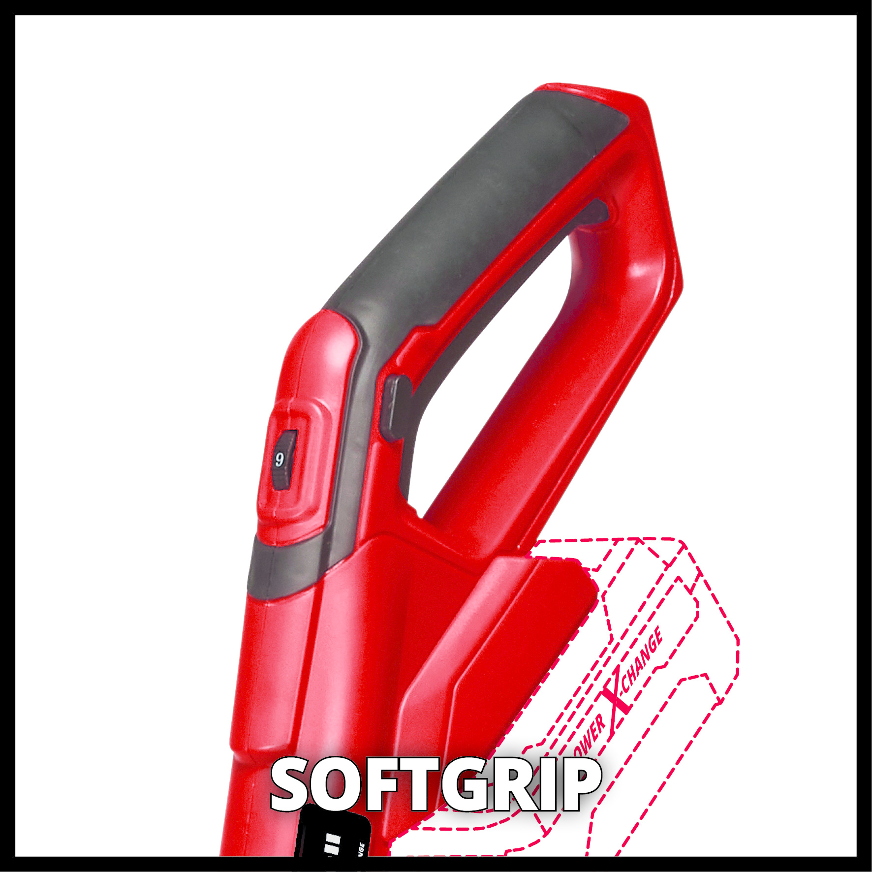 Einhell GE-CR 18/20 Li-E Solo Accu Grondfrees - Detailed view of the product