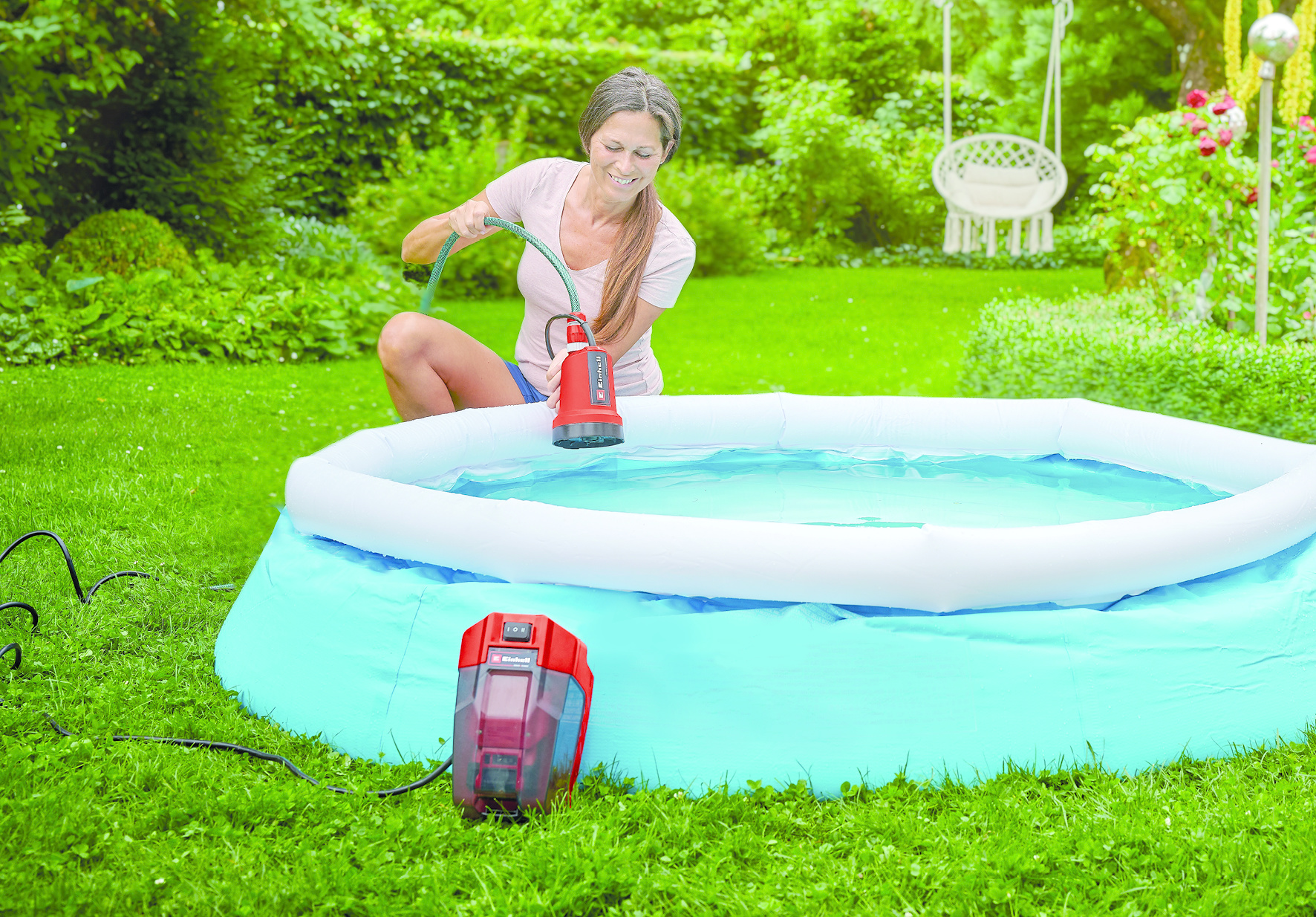 Einhell GE-SP 18 LL Li Solo Accu Dompelpomp - Zuigt tot 1mm thumbnail 10