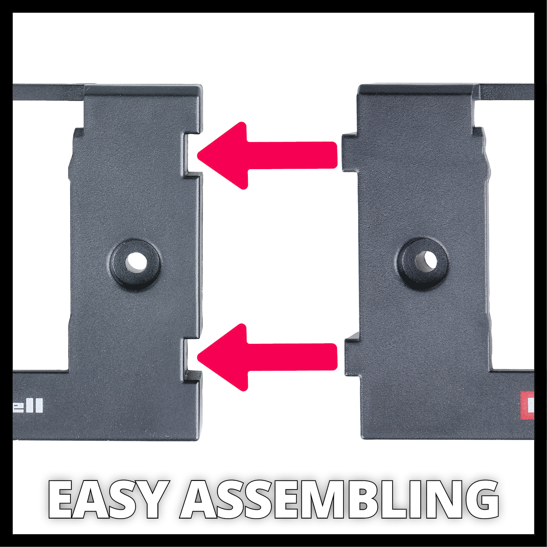 Einhell Wandhouder voor Power-X-Change Accu's - Detailed view of the product
