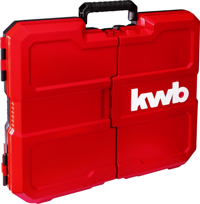 KWB Gereedschapskoffer 125-delig in E-case thumbnail 9