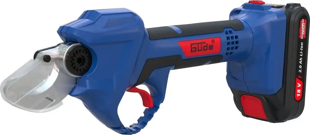 Güde accu snoeischaar ASC 18-201-05 K in koffer met accu en lader - Detailed view of the product