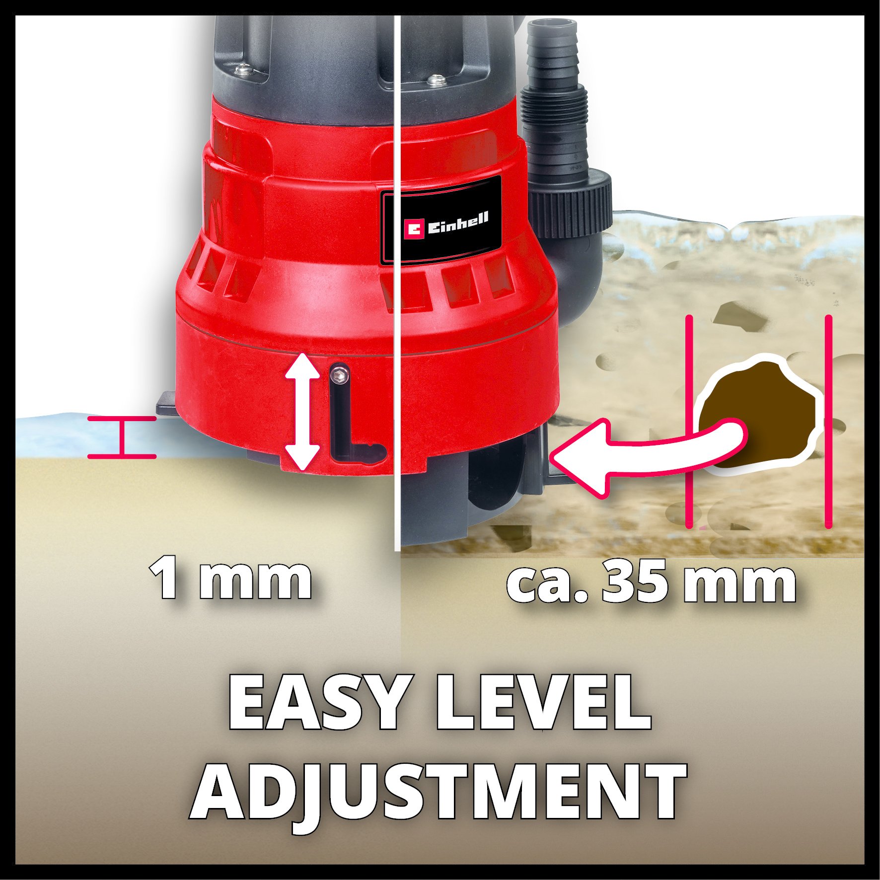 Einhell GC-DP 7035 LL Vuilwaterpomp - Detailed view of the product