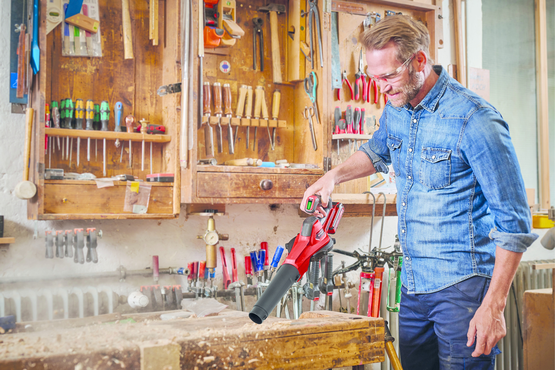 Einhell GE-UB 18/250 Li E-Solo Accu Bladblazer thumbnail 7