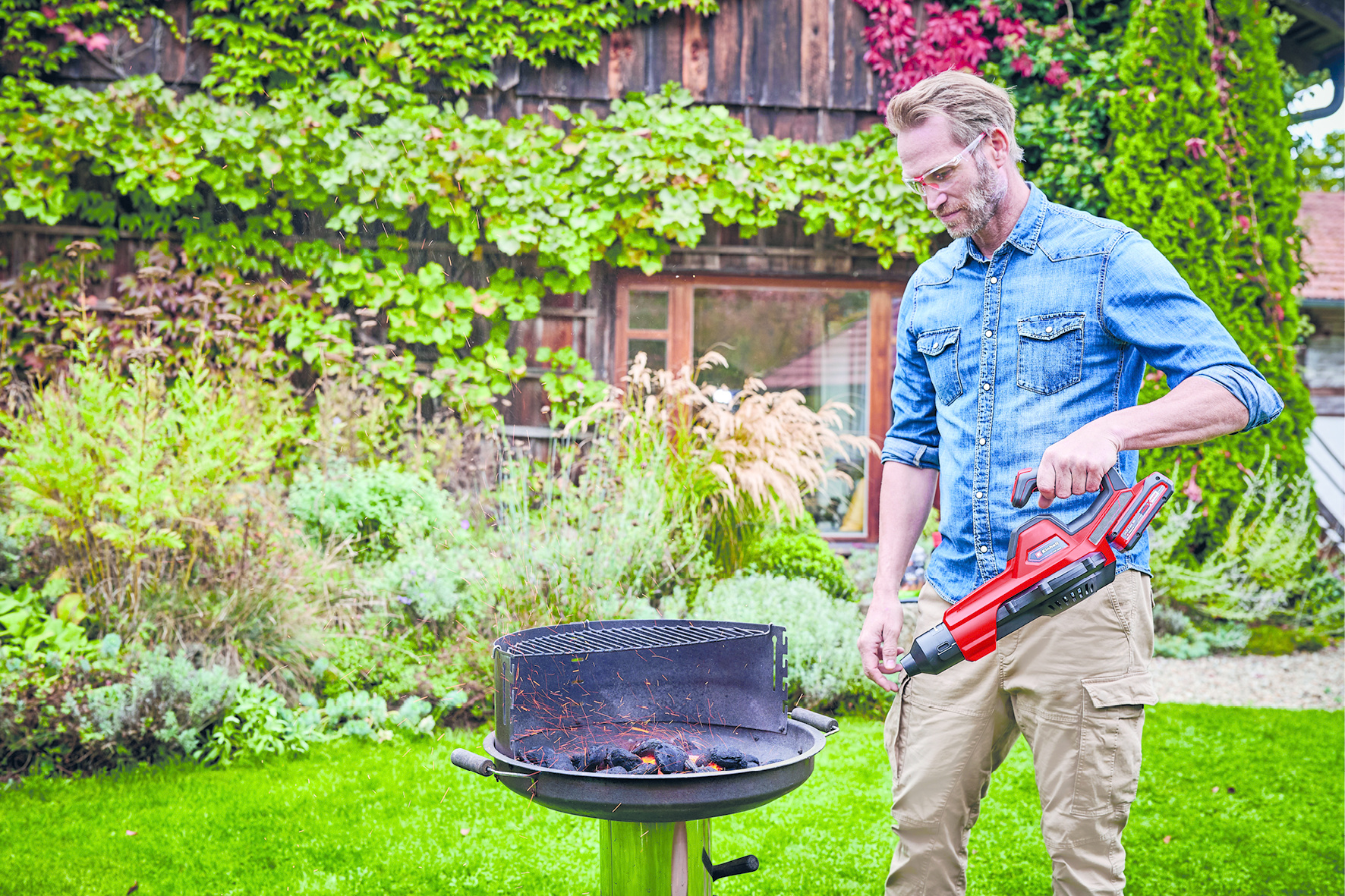 Einhell GE-UB 18/250 Li E-Solo Accu Bladblazer thumbnail 8