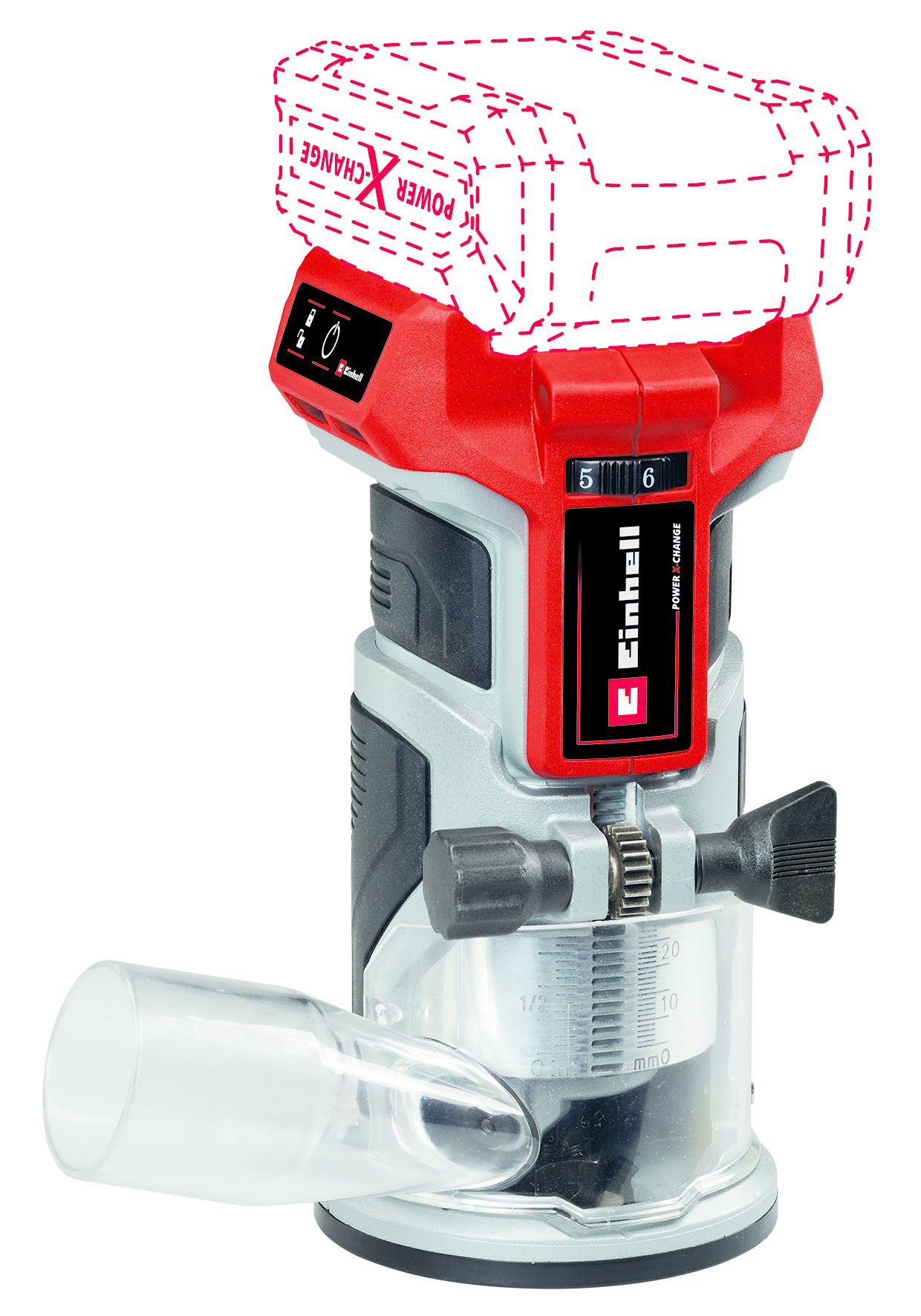 Einhell Accu Kantenfrees TP-ET 18 Li BL Solo thumbnail 6