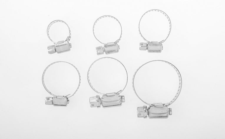 Slangklemmenset NEO - 34 stuks - Diverse maten - Detailed view of the product