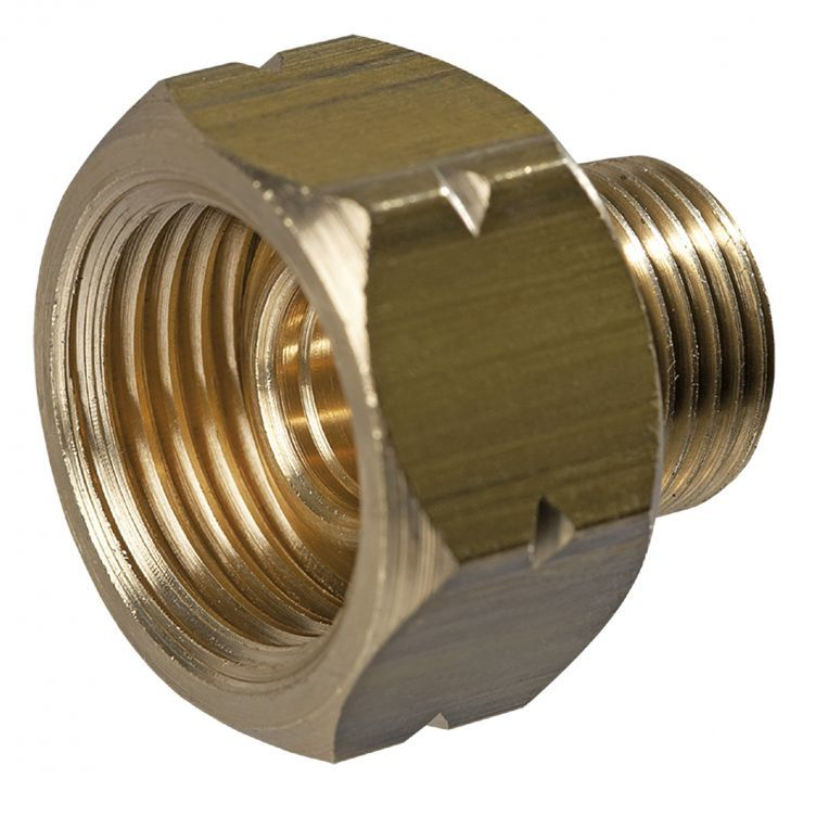 Verloop voor Gasfles 3/8"naar 11 kg gasfles