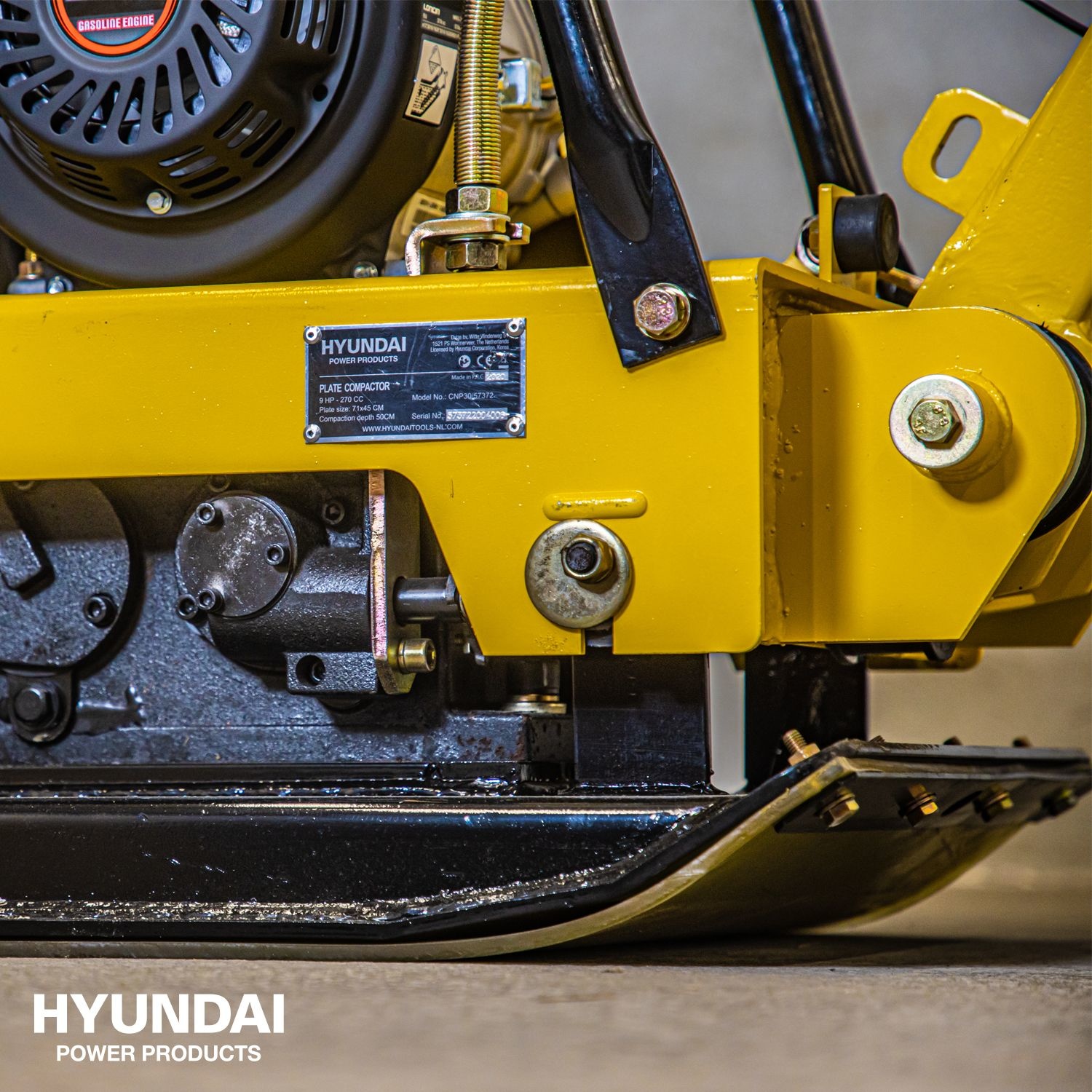 Hyundai Trilplaat Heavy Duty 270CC - 9PK - Detailed view of the product