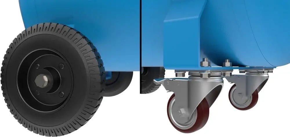 Güde Geluidsarme Compressor 375/8/100 ED-SILENT - 100 Liter - Detailed view of the product