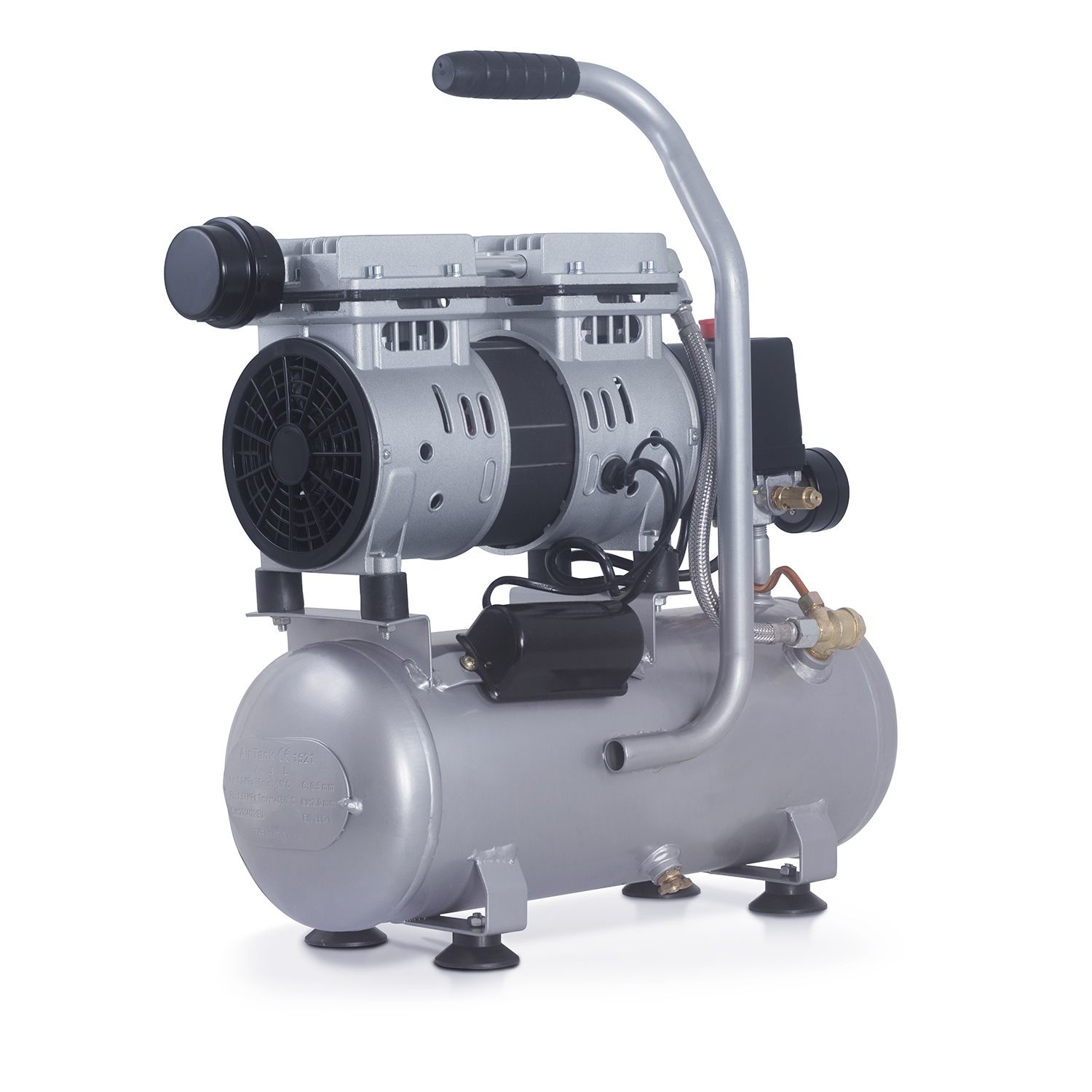 Hyundai Compressor Silent 8 Bar - 8 Liter thumbnail 7