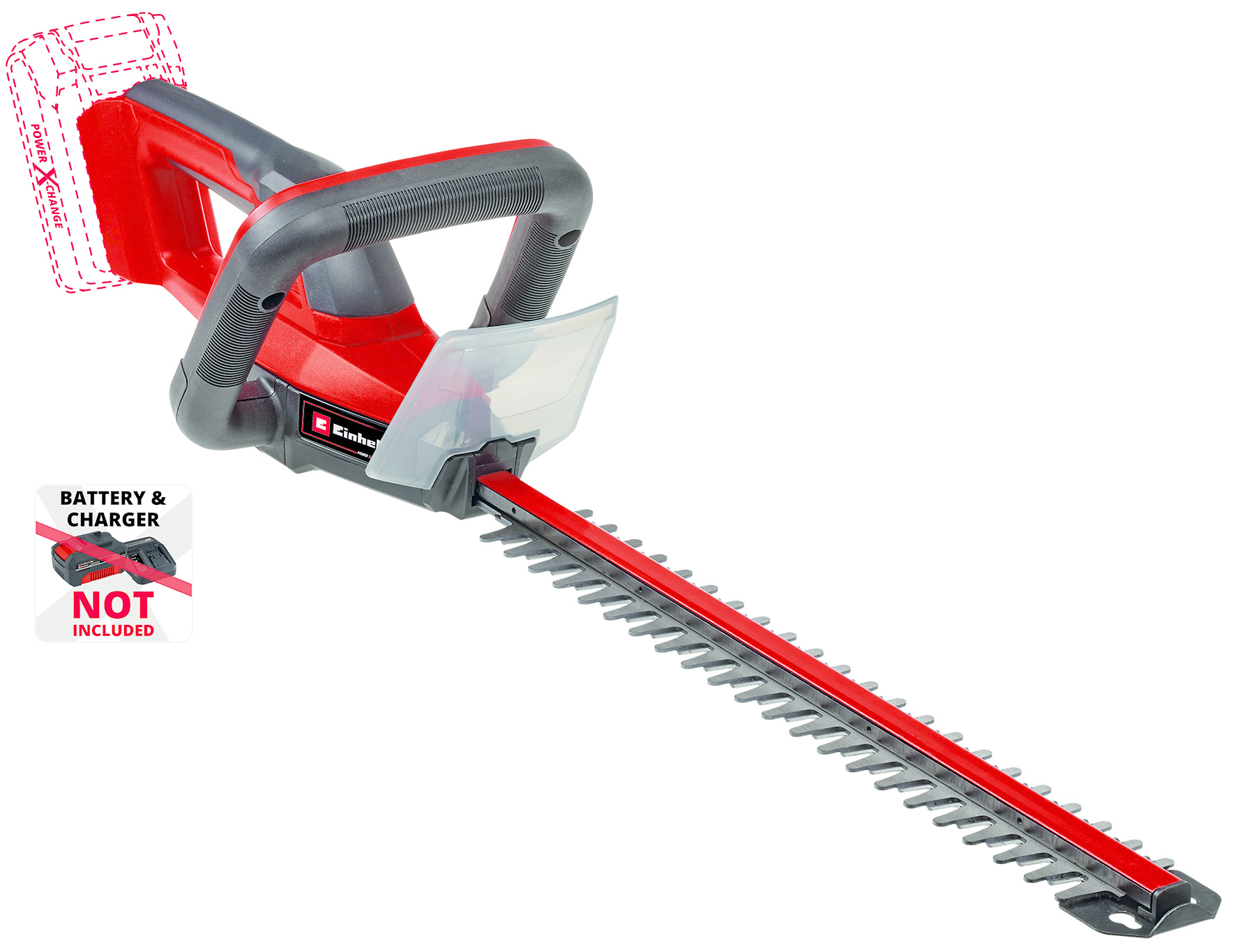 Einhell Akkus teleszkópos sövényvágó GE-HH 18/45 Li T-Solo (3410866) | Parkgép - Kertigépek
