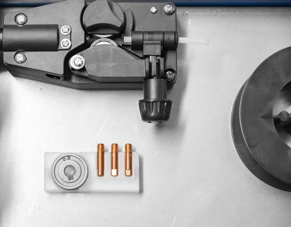 Güde Vuldraad Lasapparaat - SG 121 A-SYN - Detailed view of the product