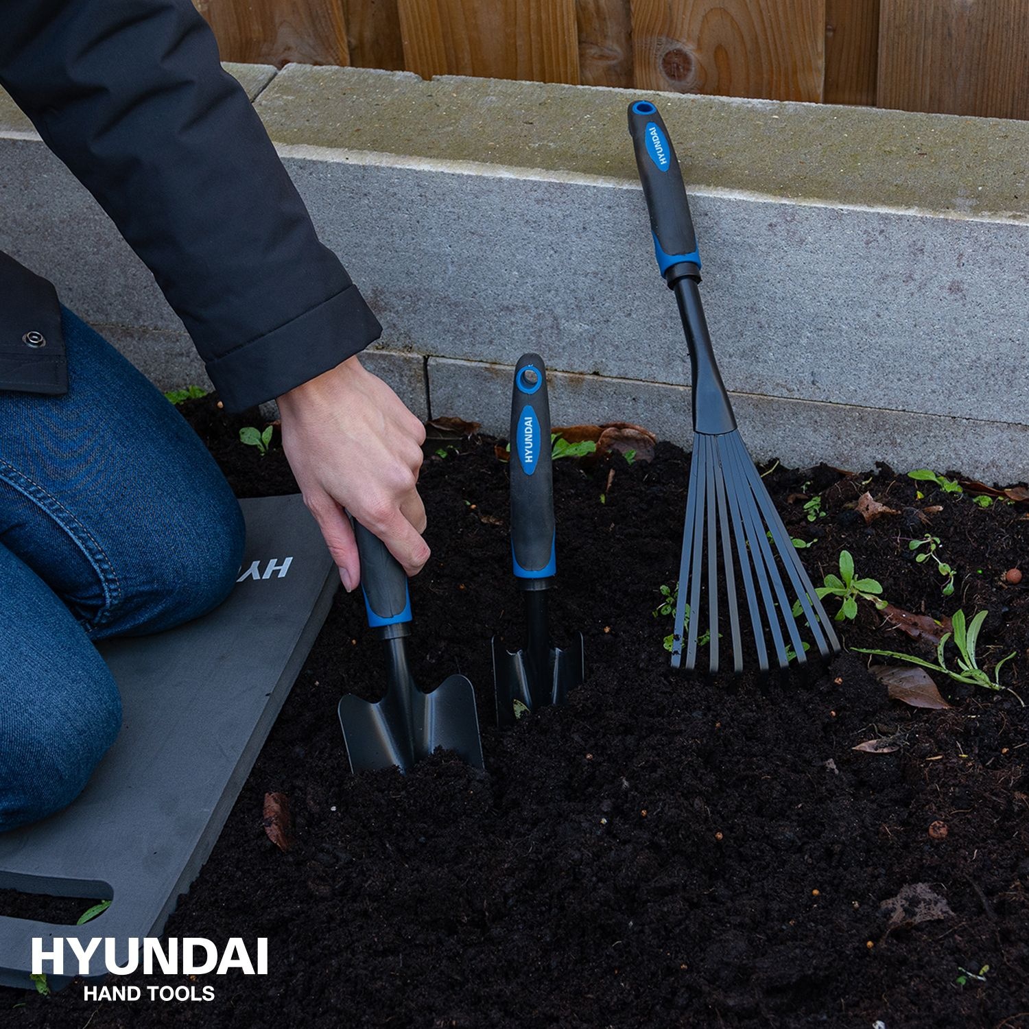 Hyundai 4-delig Tuingereedschapset thumbnail 4